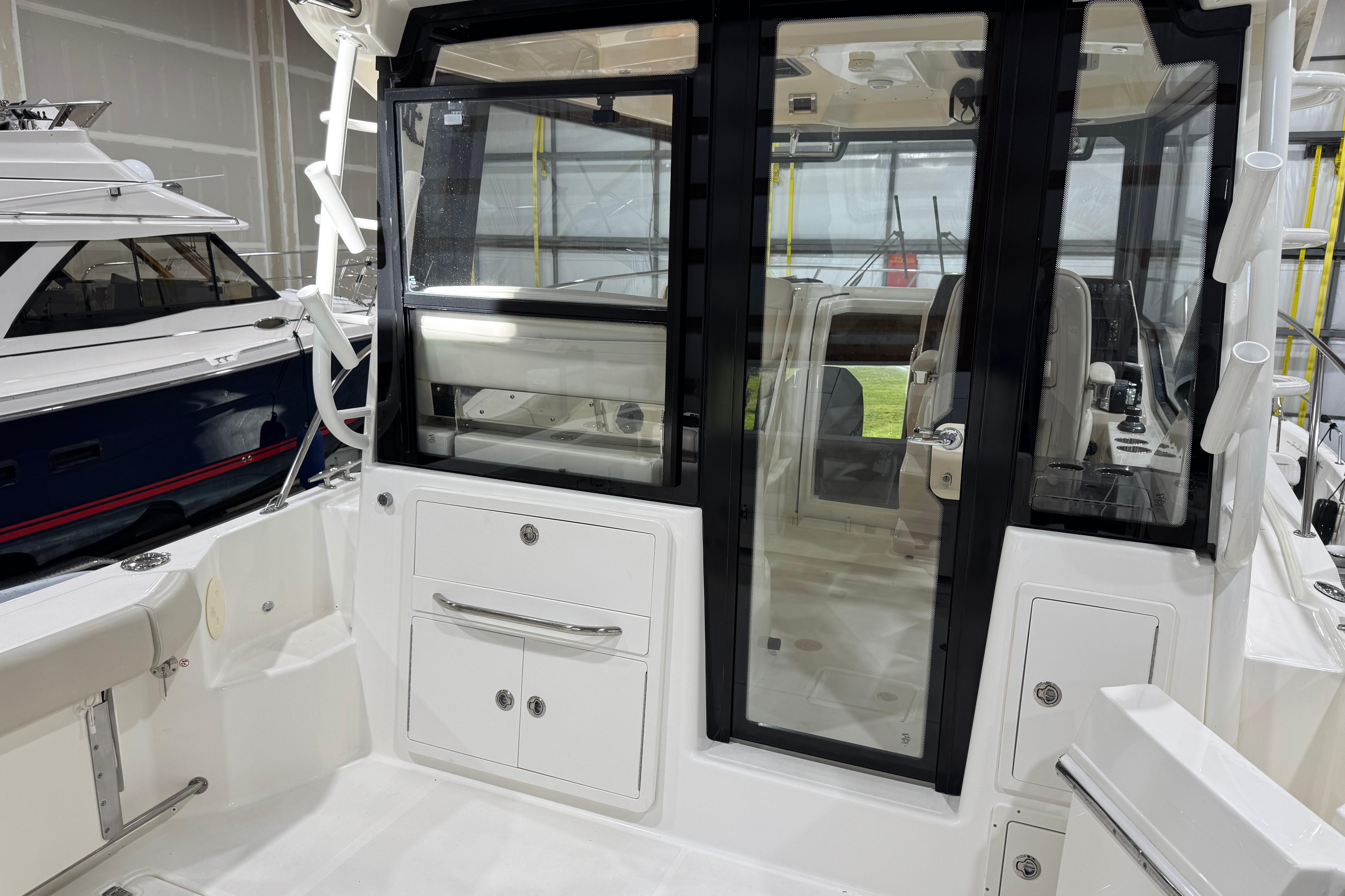 2022 Boston Whaler 325 Conquest Pilothouse #TBST32522 inventory image at Sun Country Yachts, Seattle