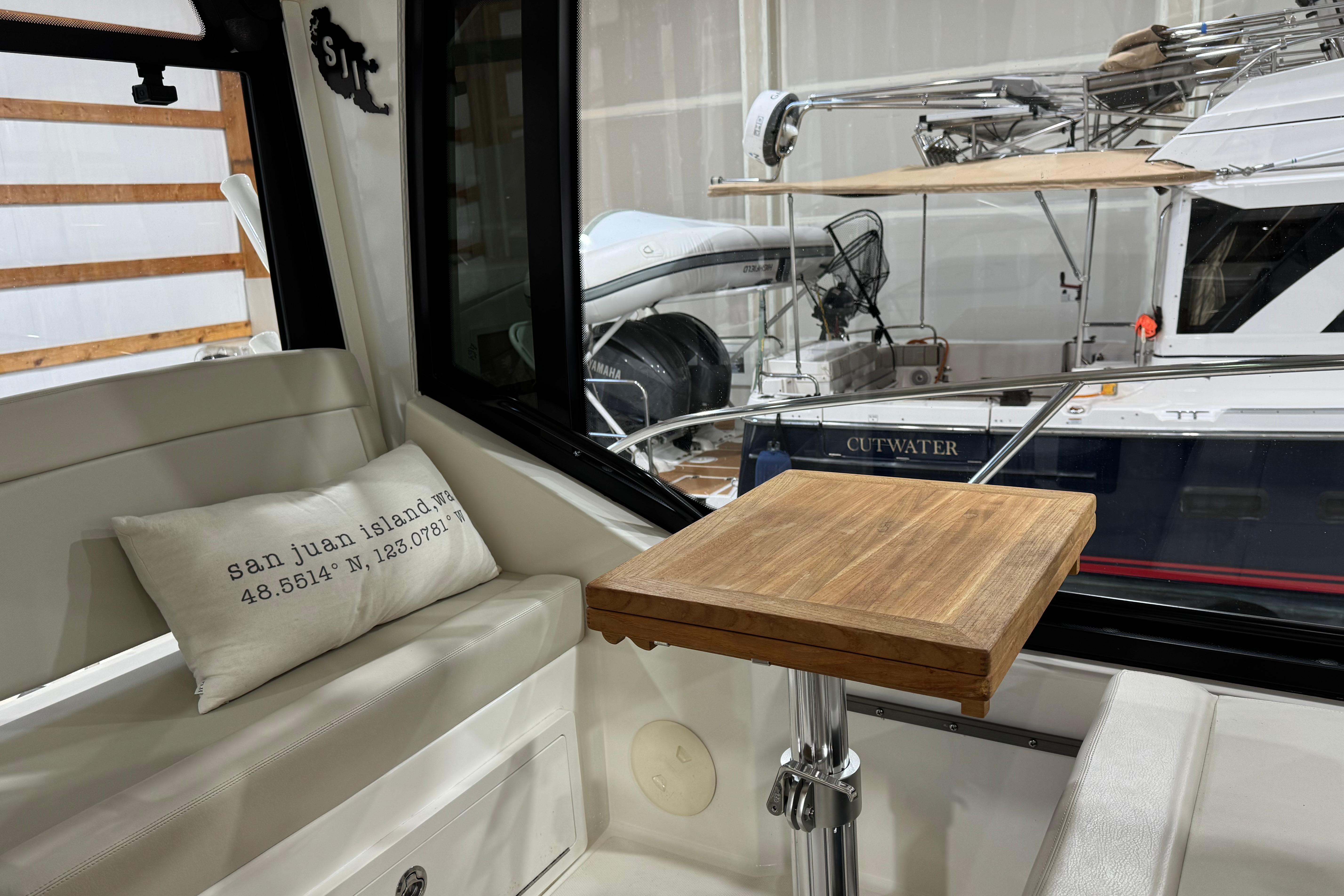 2022 Boston Whaler 325 Conquest Pilothouse #TBST32522 inventory image at Sun Country Yachts, Seattle