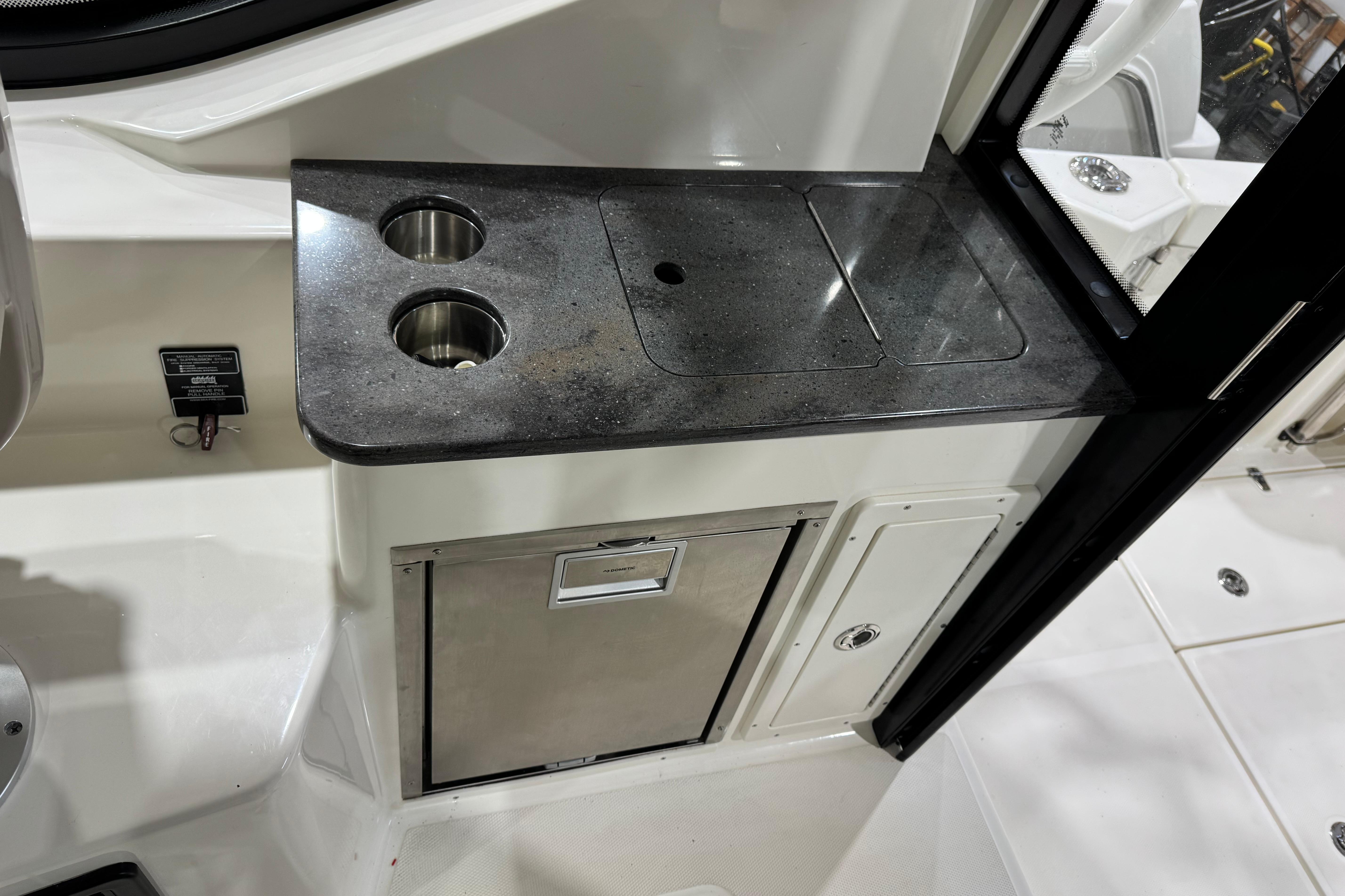 2022 Boston Whaler 325 Conquest Pilothouse #TBST32522 inventory image at Sun Country Yachts, Seattle