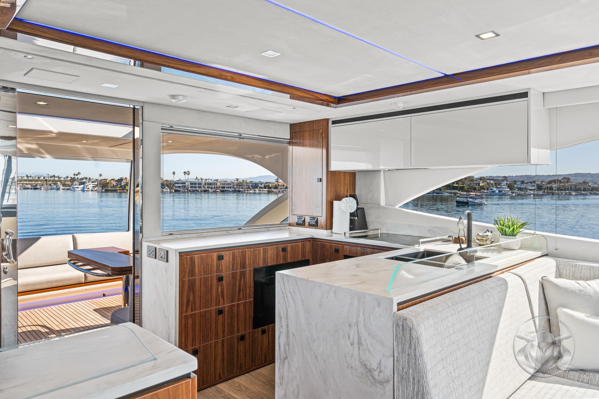 2025 Riviera 6800 Sport Yacht Platinum Edition #R009-25 inventory image at Sun Country Marine Group, Newport Beach 2025 Riviera 6800 Sport Yacht Platinum Edition #R009-25 inventory image at Sun Country Marine Group, Newport Beach