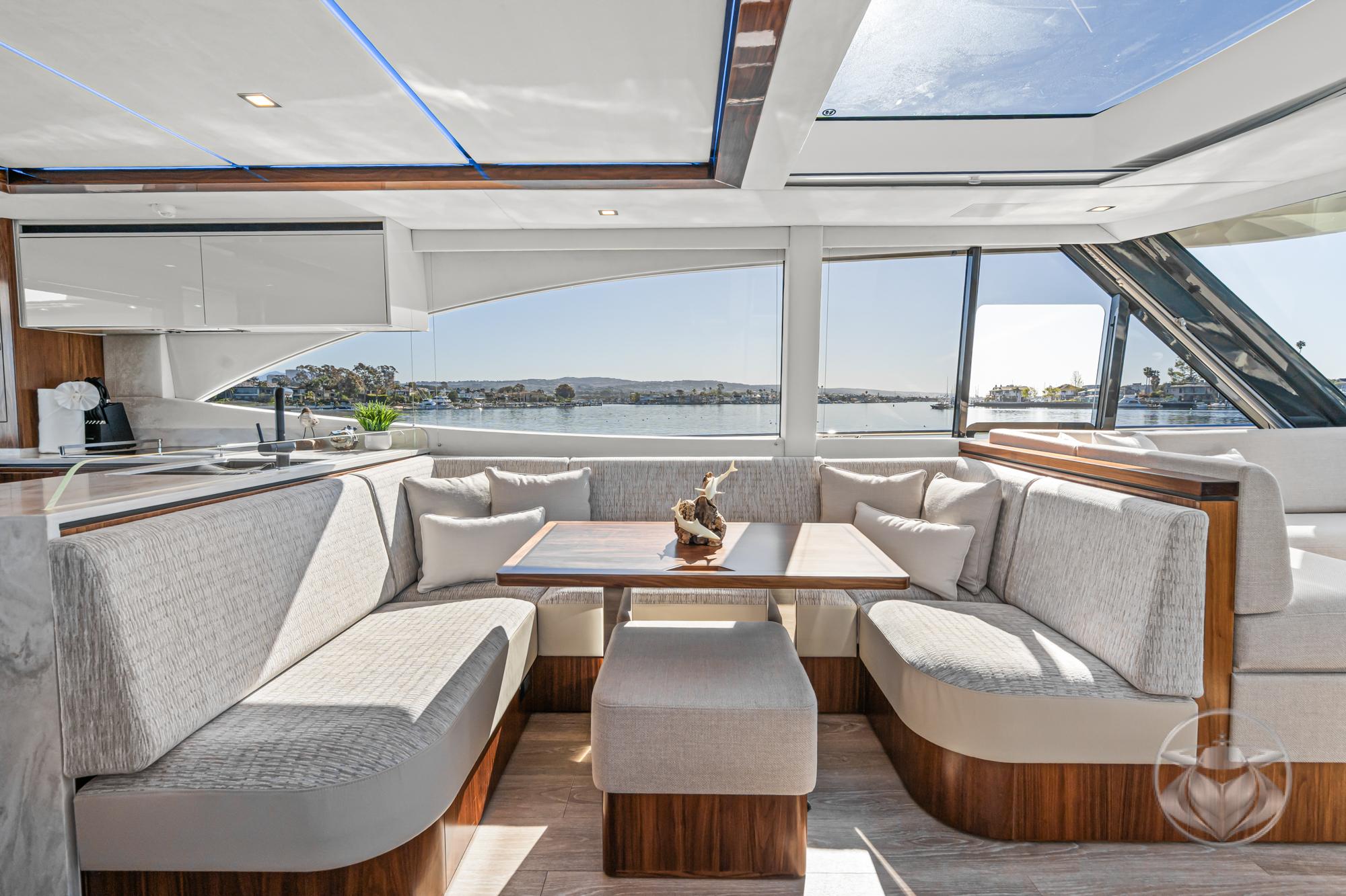 2025 Riviera 6800 Sport Yacht Platinum Edition #R009-25 inventory image at Sun Country Marine Group, Newport Beach 2025 Riviera 6800 Sport Yacht Platinum Edition #R009-25 inventory image at Sun Country Marine Group, Newport Beach