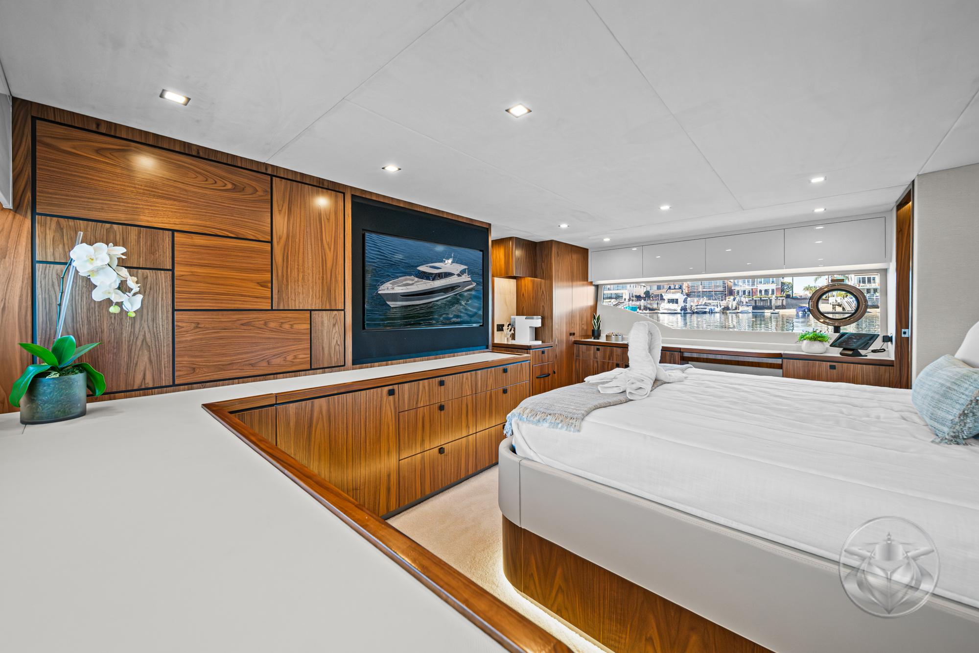 2025 Riviera 6800 Sport Yacht Platinum Edition #R009-25 inventory image at Sun Country Marine Group, Newport Beach 2025 Riviera 6800 Sport Yacht Platinum Edition #R009-25 inventory image at Sun Country Marine Group, Newport Beach
