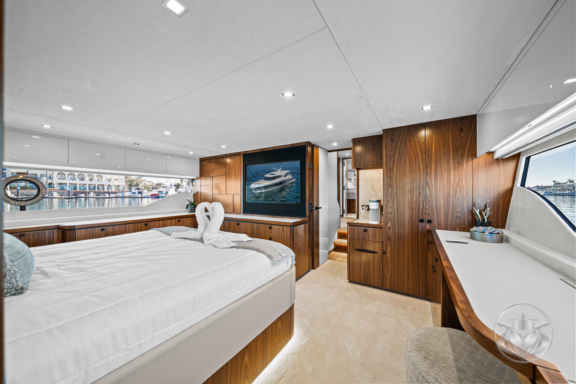 2025 Riviera 6800 Sport Yacht Platinum Edition #R009-25 inventory image at Sun Country Marine Group, Newport Beach 2025 Riviera 6800 Sport Yacht Platinum Edition #R009-25 inventory image at Sun Country Marine Group, Newport Beach