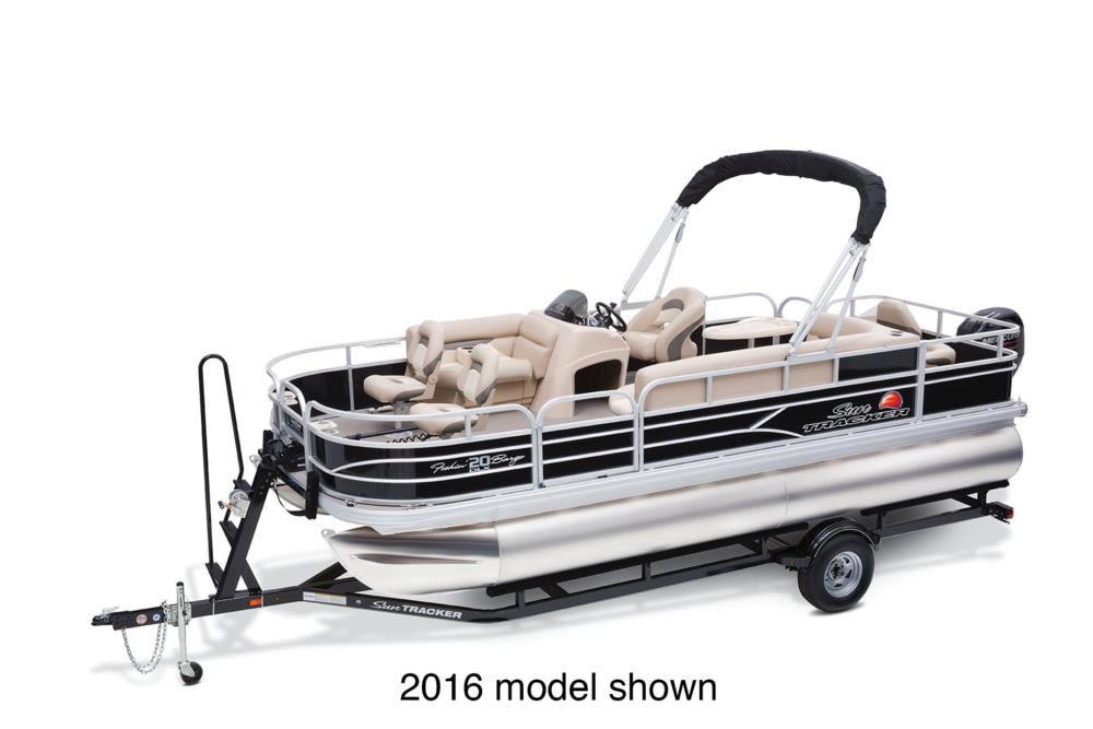 2017 Sun tracker Fishin' Barge 20 DLX-10