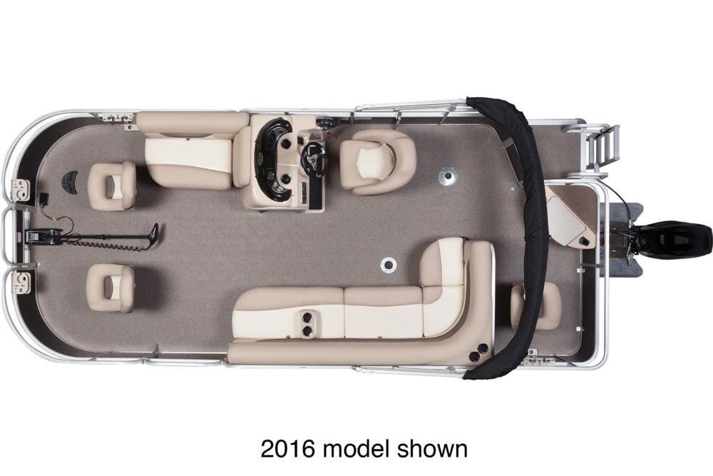 2017 Sun tracker Fishin' Barge 20 DLX-12