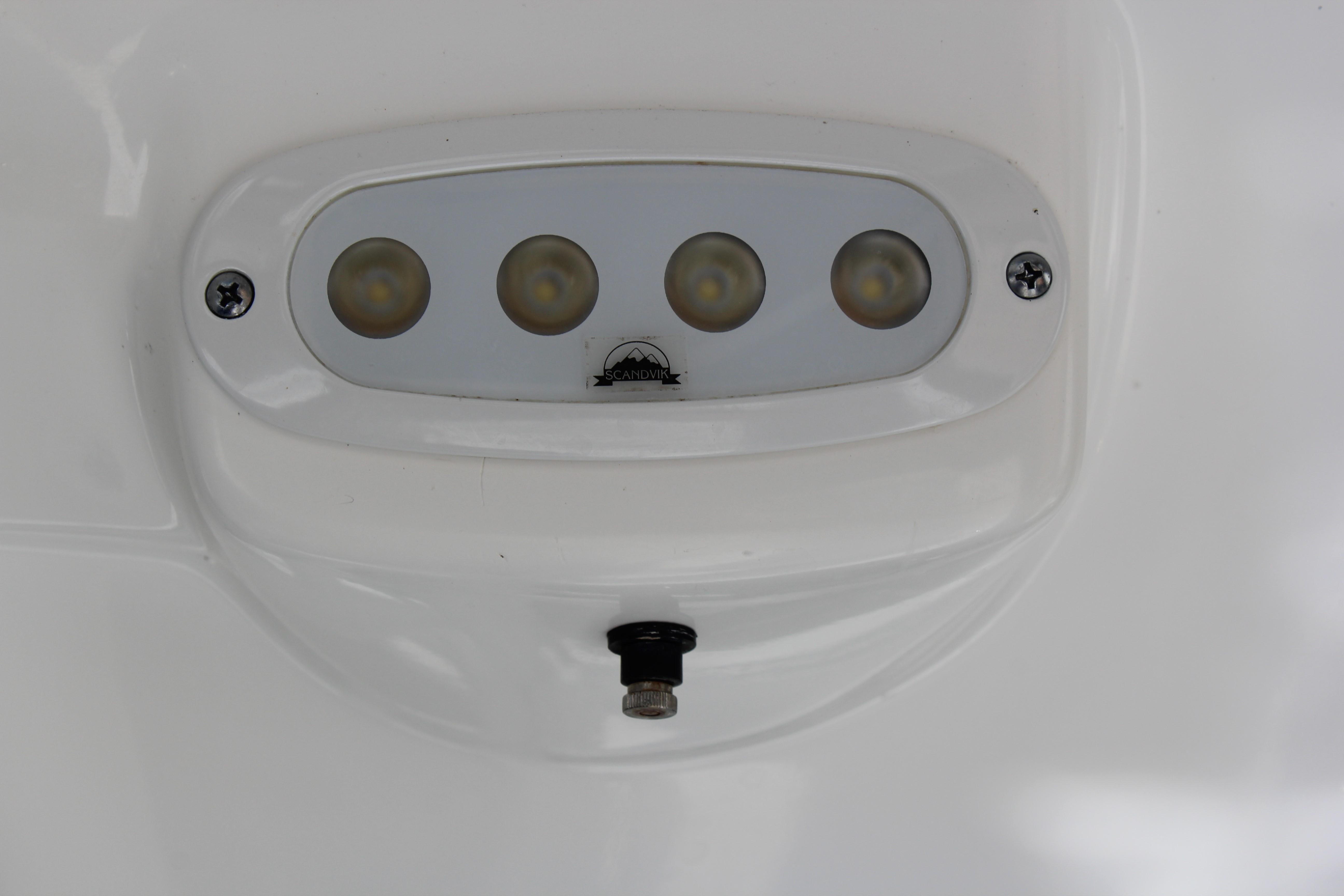 Hardtop LED lights with fresh water misters!