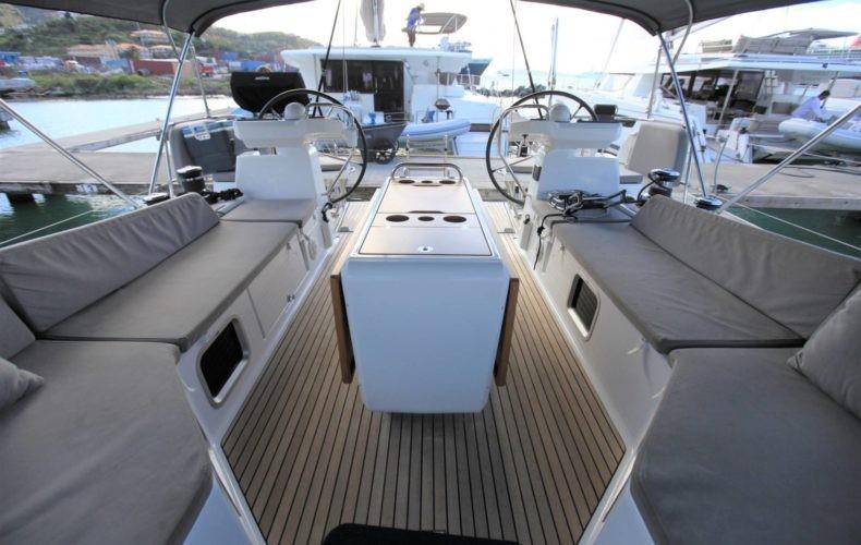Cockpit facing aft