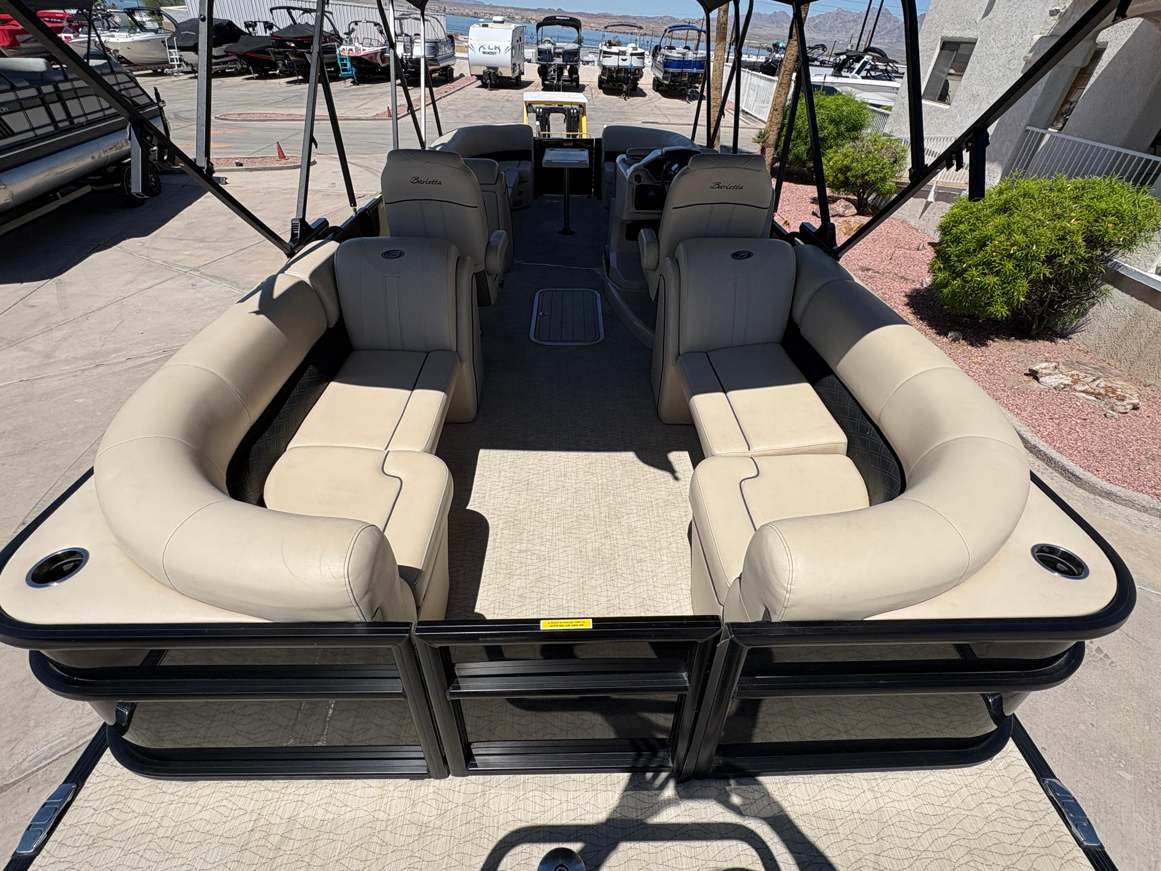 2019 Barletta E24Q #TBJC0579 inventory image at Sun Country Marine Group, Lake Havasu City, AZ 2019 Barletta E24Q #TBJC0579 inventory image at Sun Country Marine Group, Lake Havasu City, AZ