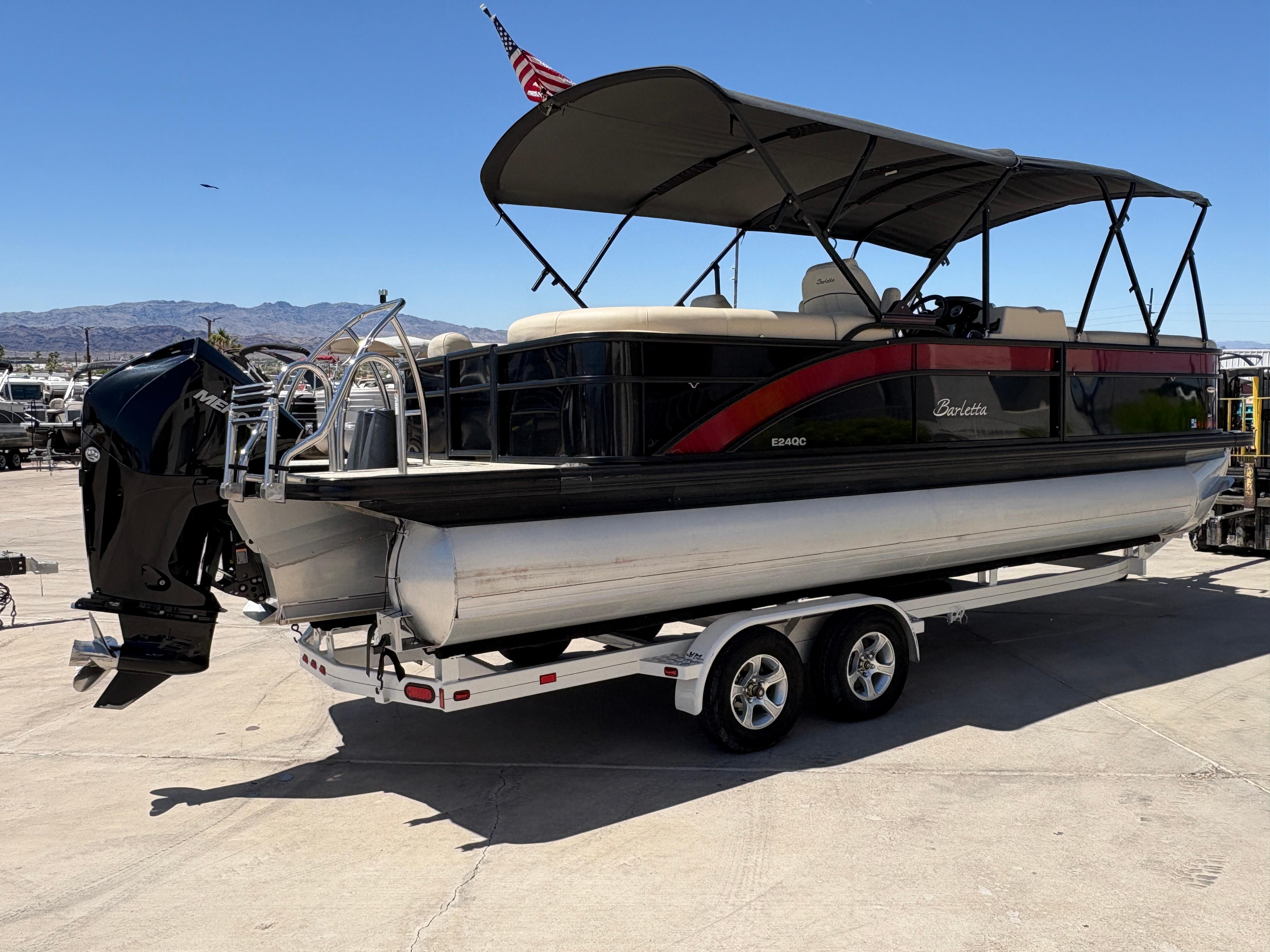 2019 Barletta E24Q #TBJC0579 inventory image at Sun Country Marine Group, Lake Havasu City, AZ 2019 Barletta E24Q #TBJC0579 inventory image at Sun Country Marine Group, Lake Havasu City, AZ