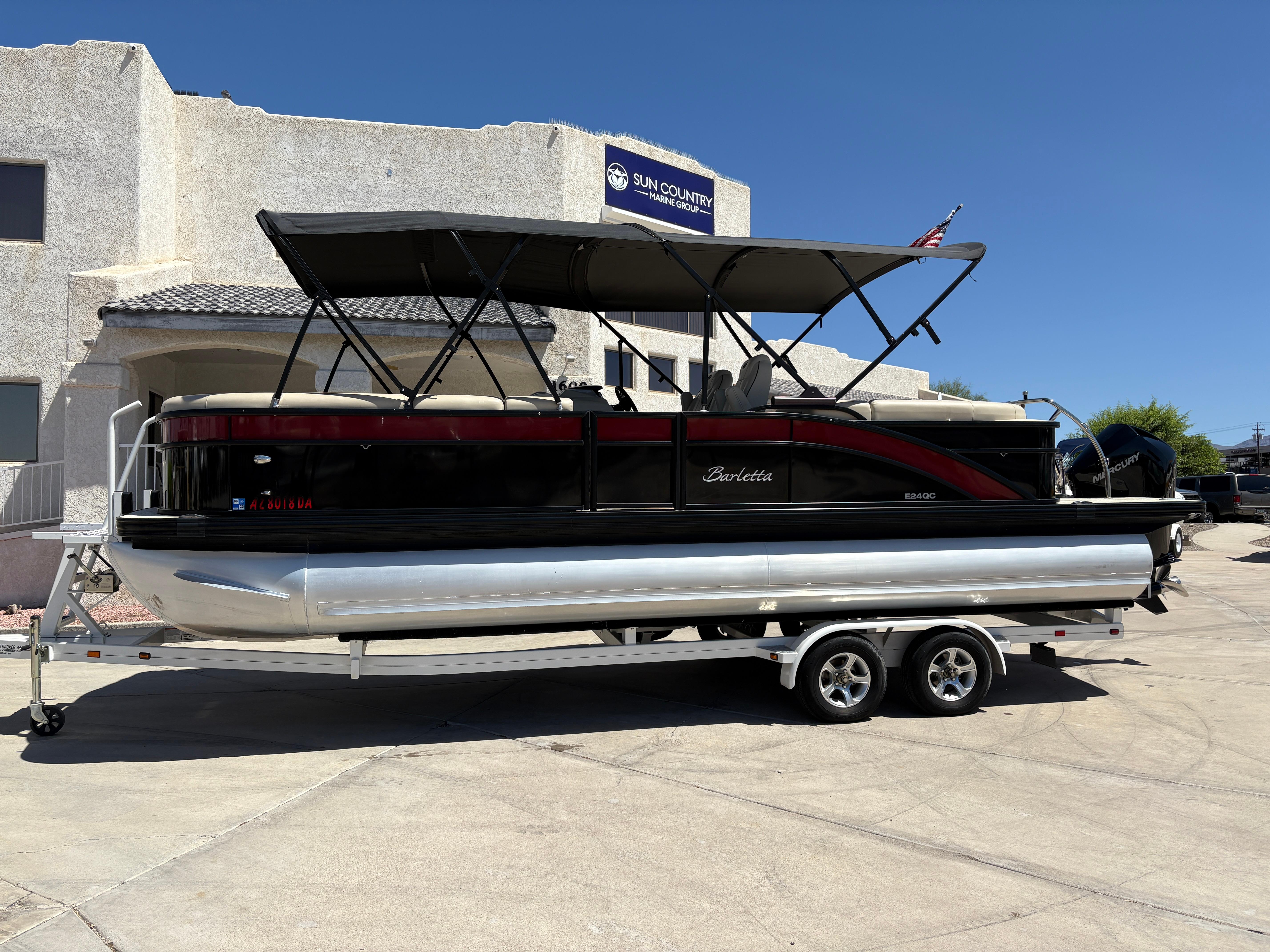 2019 Barletta E24Q #TBJC0579 inventory image at Sun Country Marine Group, Lake Havasu City, AZ 2019 Barletta E24Q #TBJC0579 inventory image at Sun Country Marine Group, Lake Havasu City, AZ