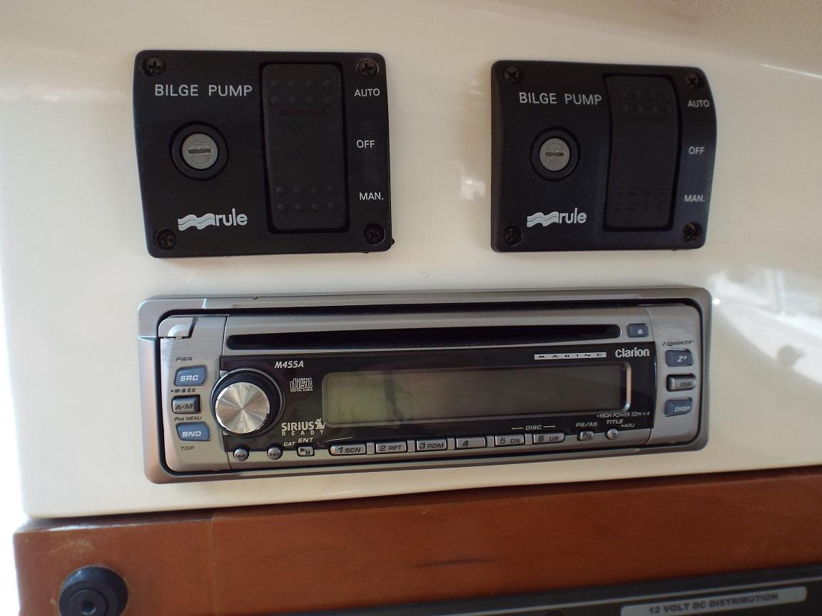 Bilge controls and radio
