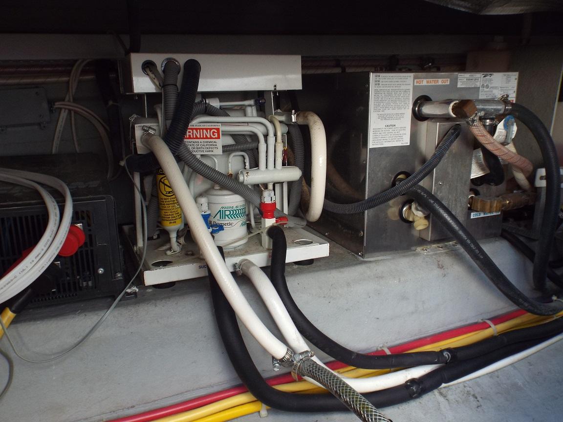 Air conditioning and water heater