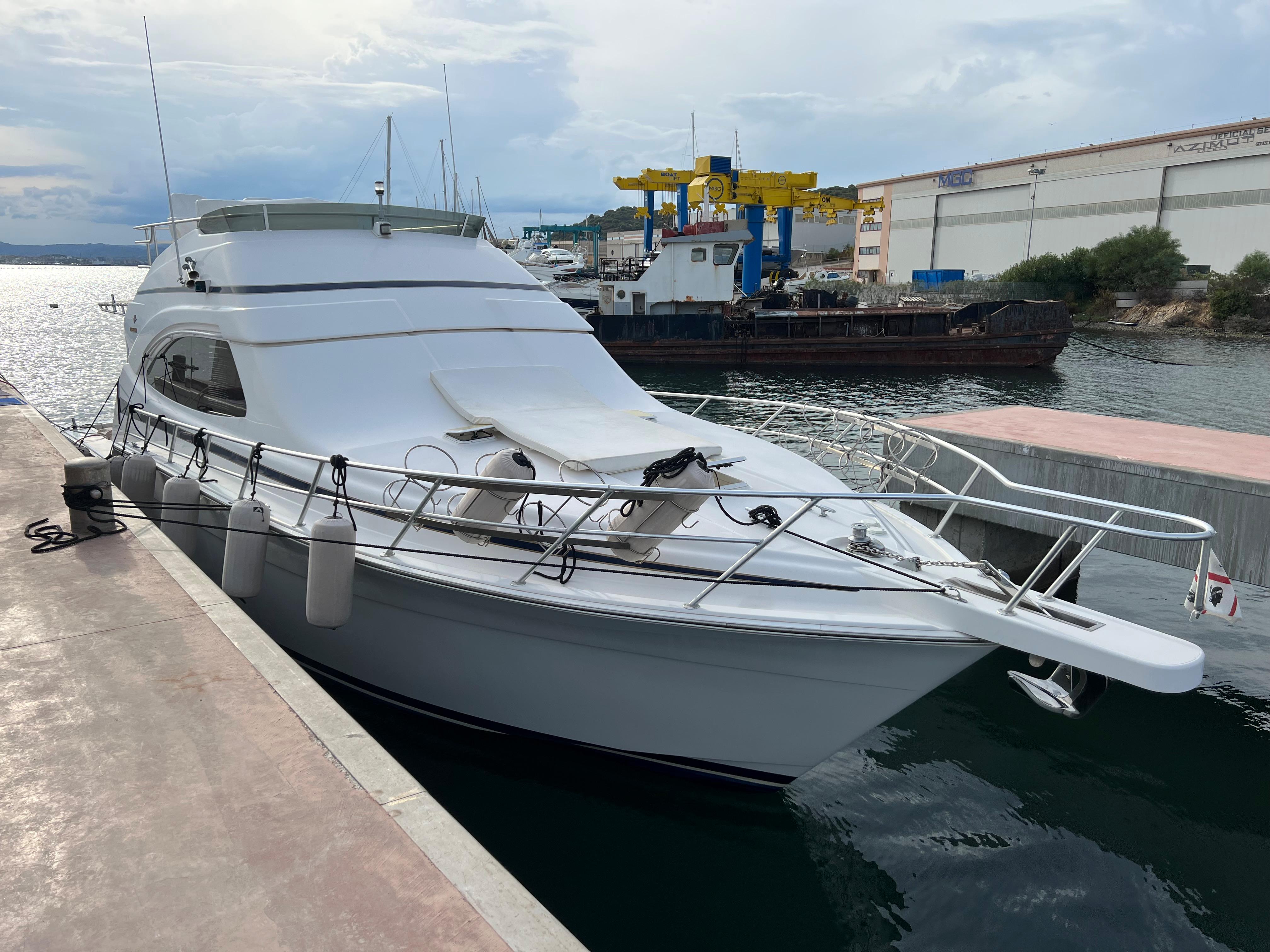 yacht in olbia