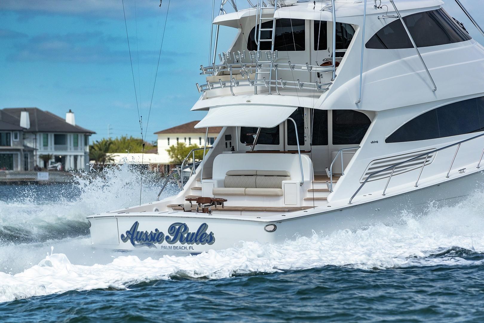 Aussie Rules Yacht for Sale 92 Viking Yachts North Palm Beach, FL