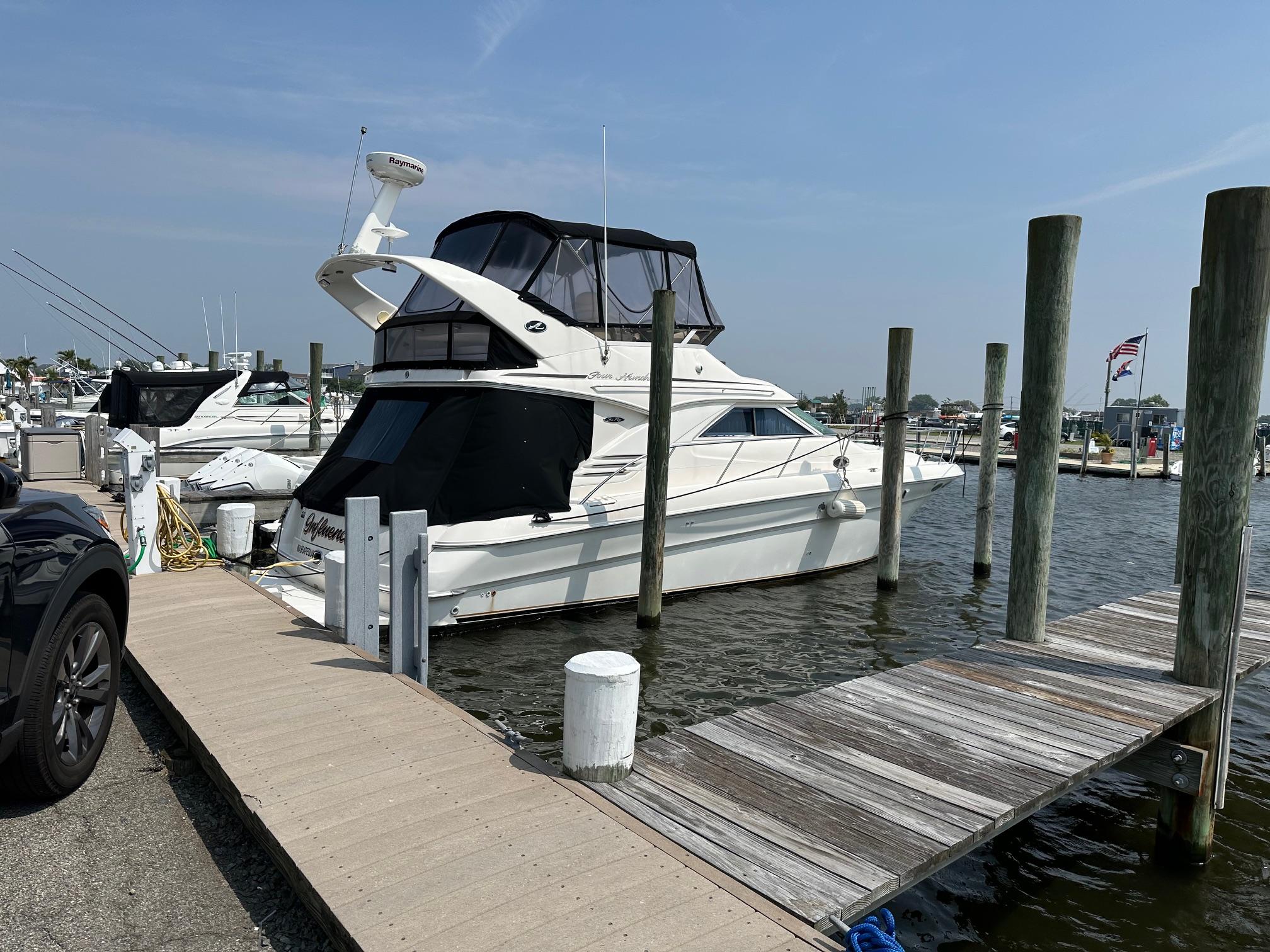 2002 Sea Ray 400 Sedan Bridge