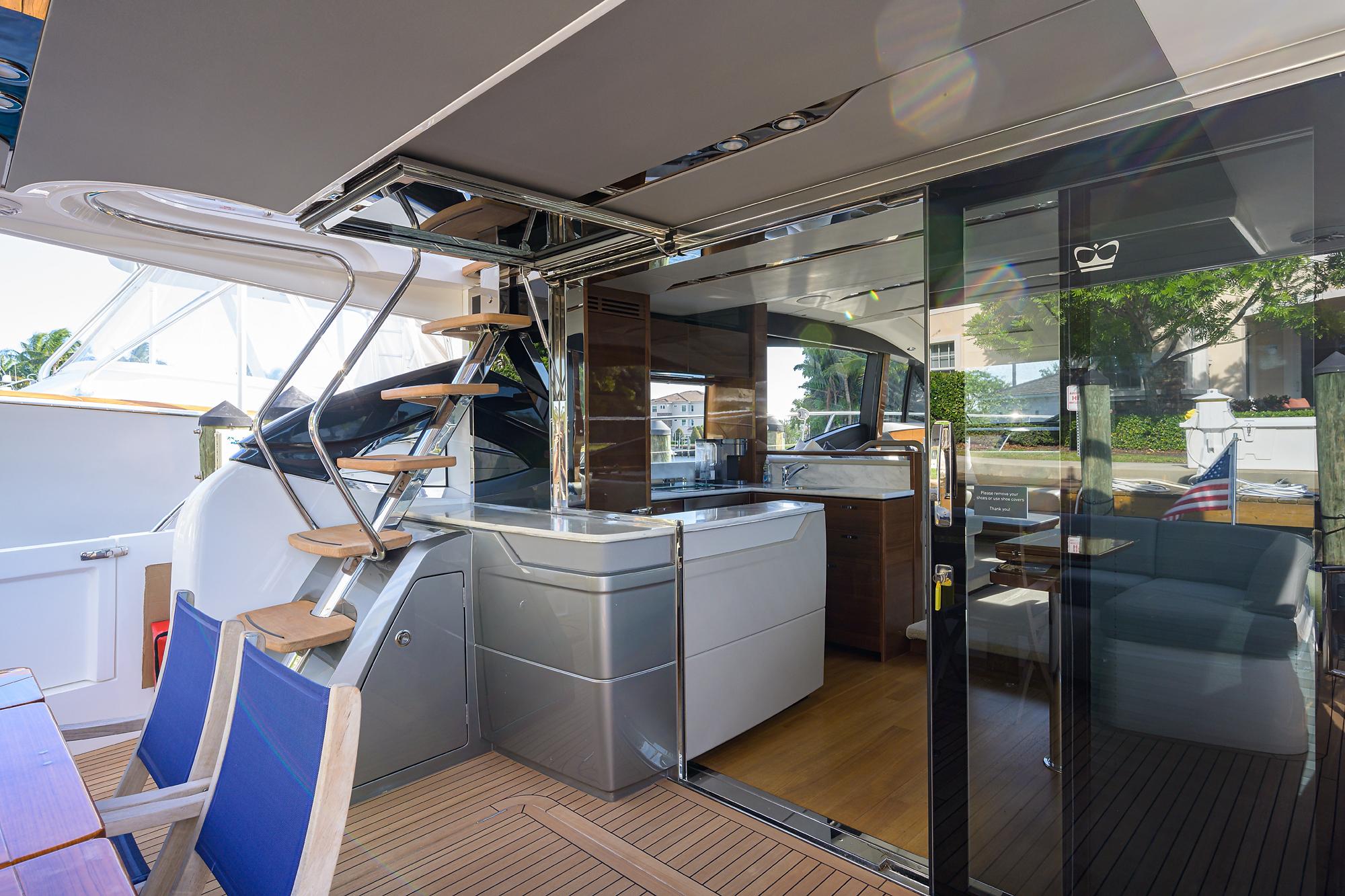 Princess 60 SB Mulligan - Aft Deck