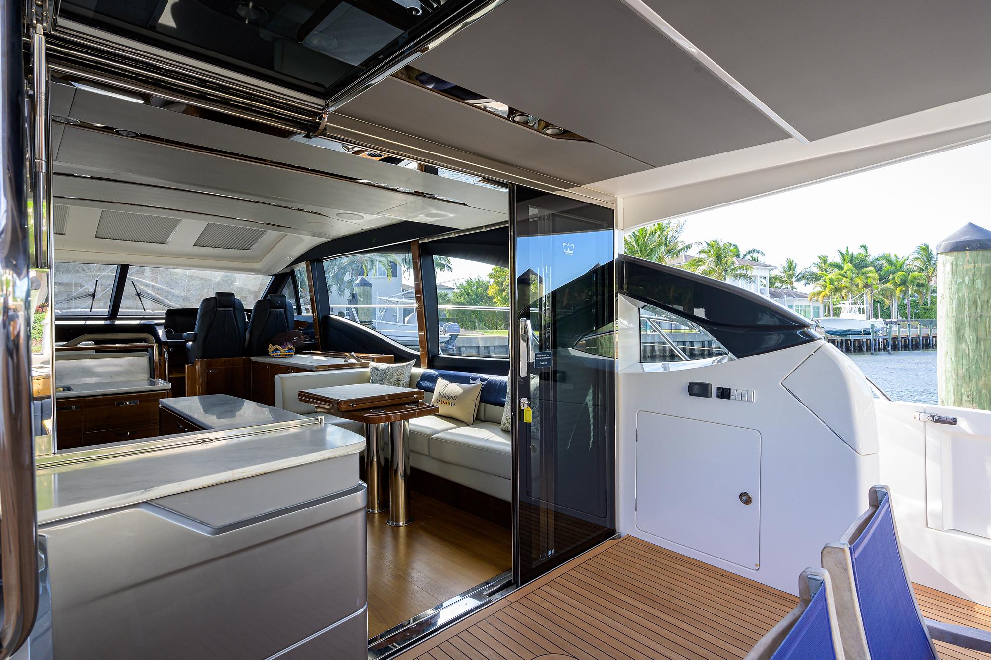 Princess 60 SB Mulligan - Aft Deck