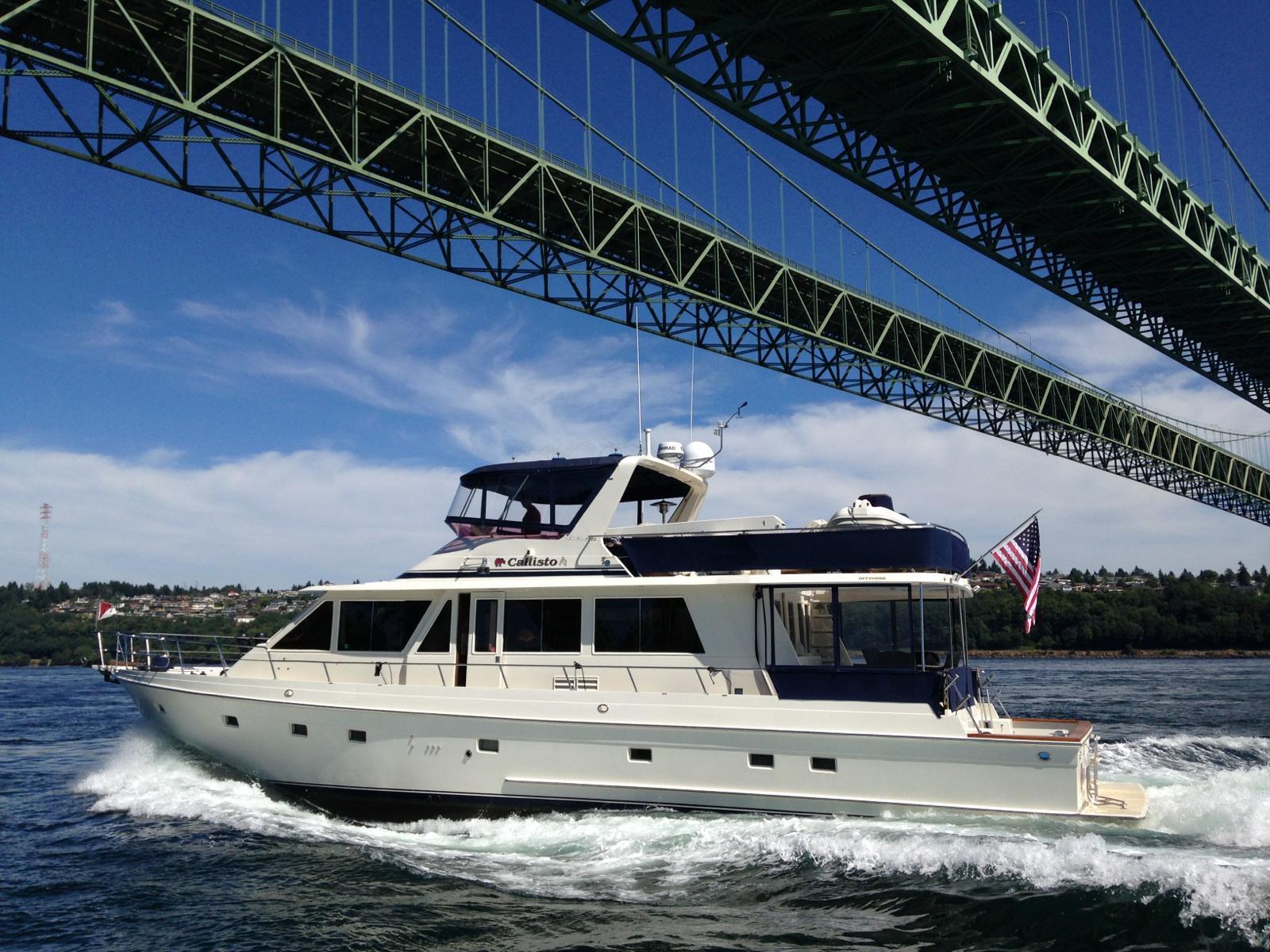 1998 Offshore cockpit motoryacht