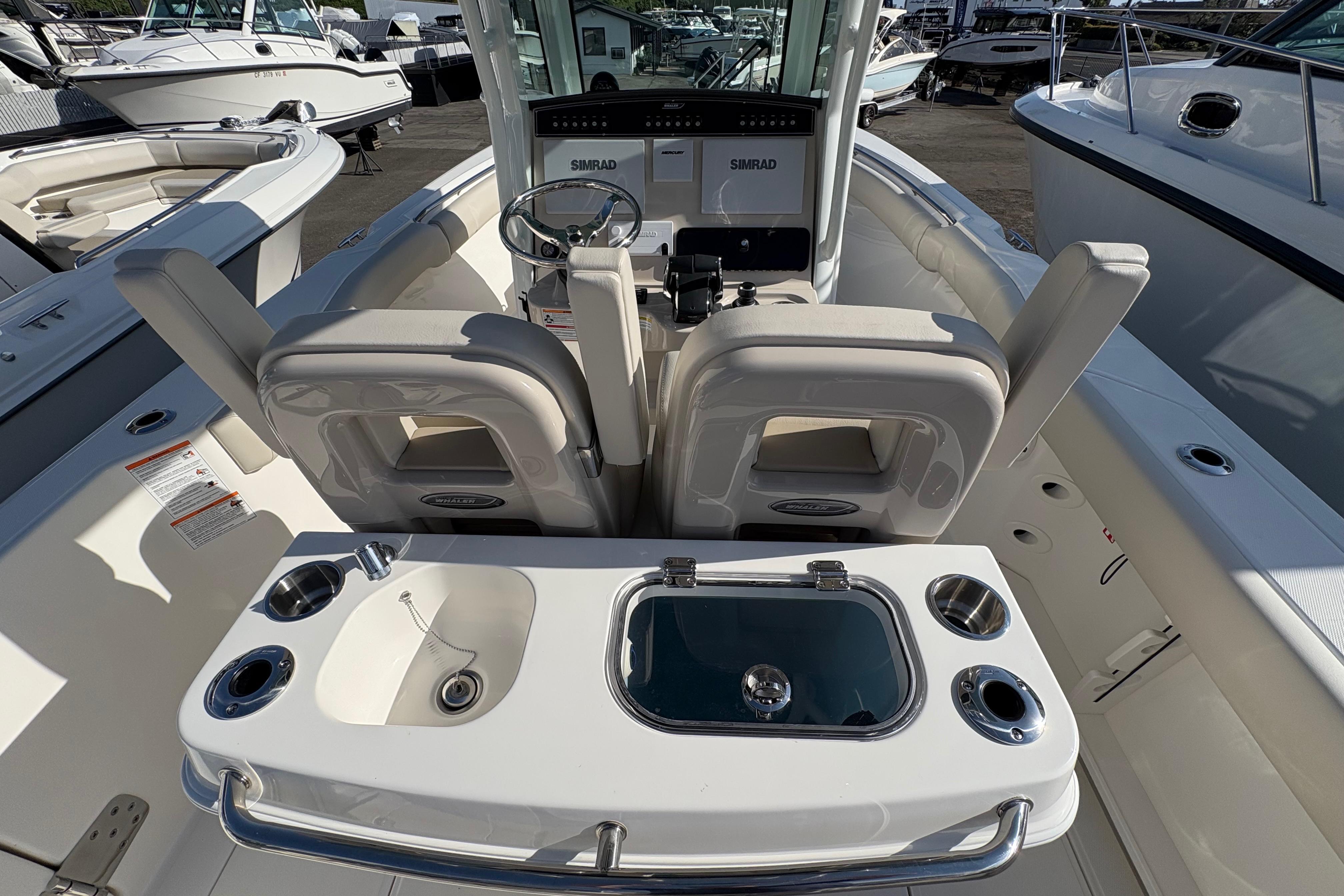 2026 Boston Whaler 280 Outrage #BW0439K inventory image at Sun Country Marine Group, Newport Beach