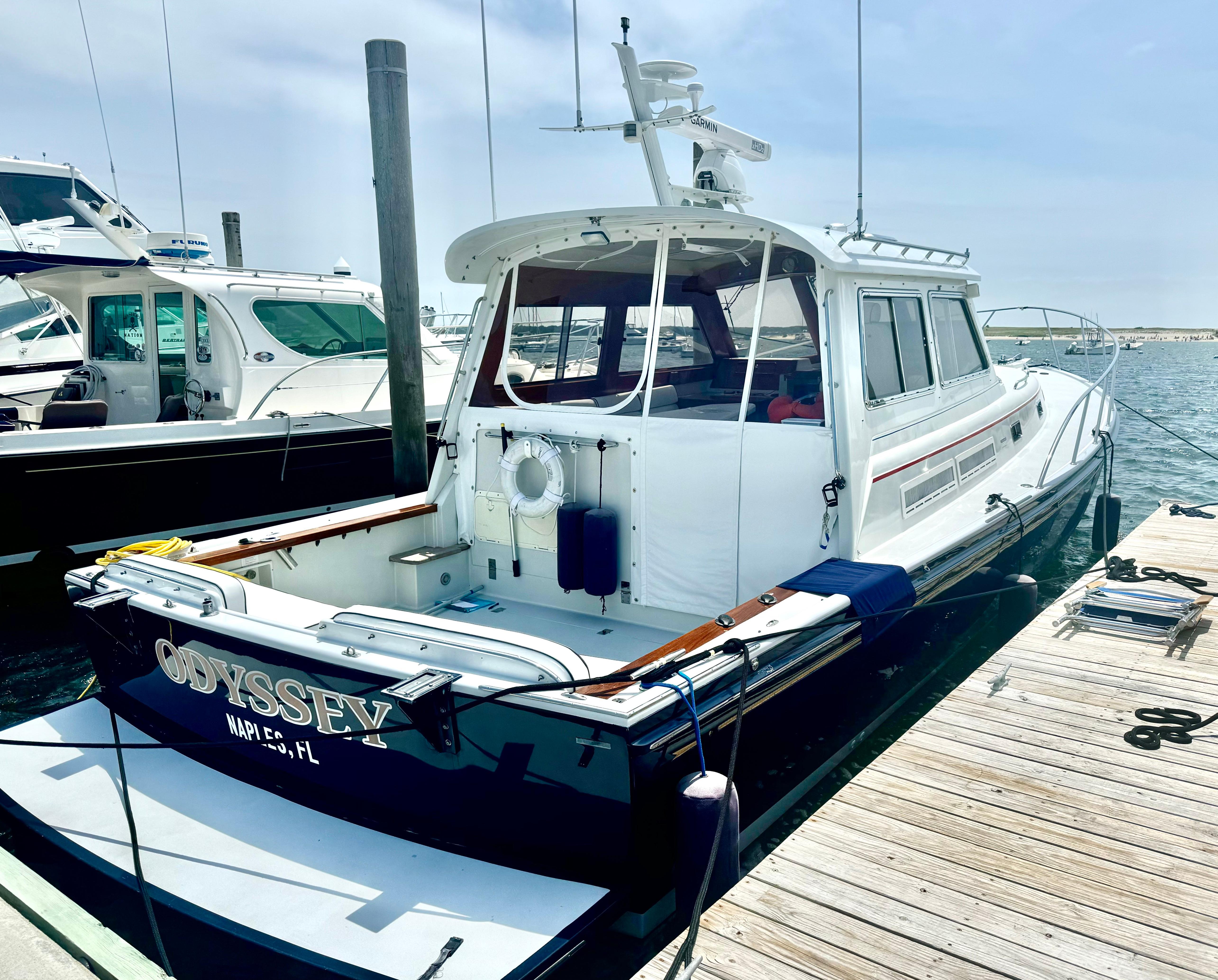 2000 Little Harbor 44 whisper jet