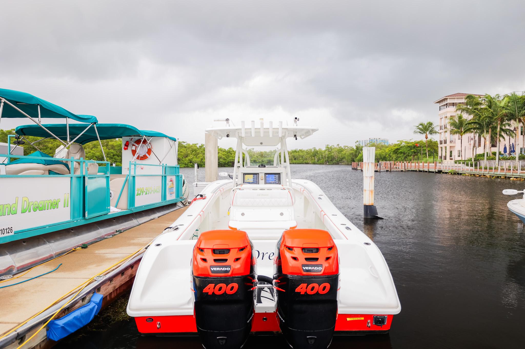 Still Dreamin Yacht Photos Pics 2015 Yellowfin 32 - Engines