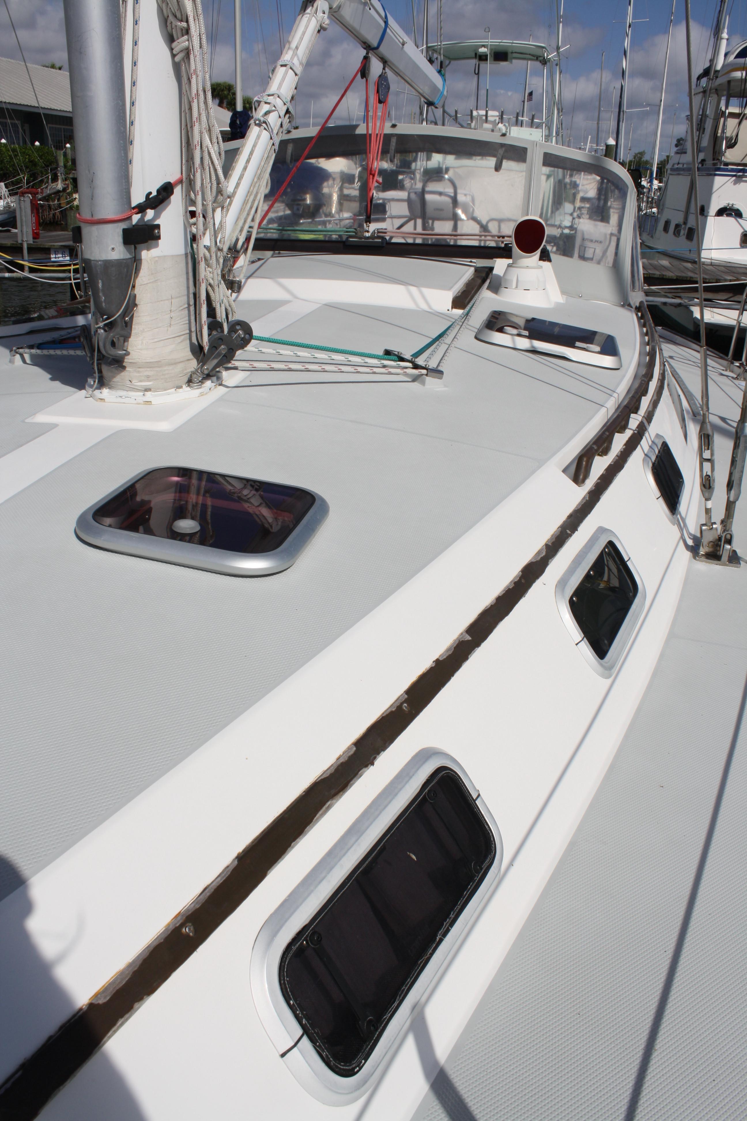 Port Side Deck and Coach Roof