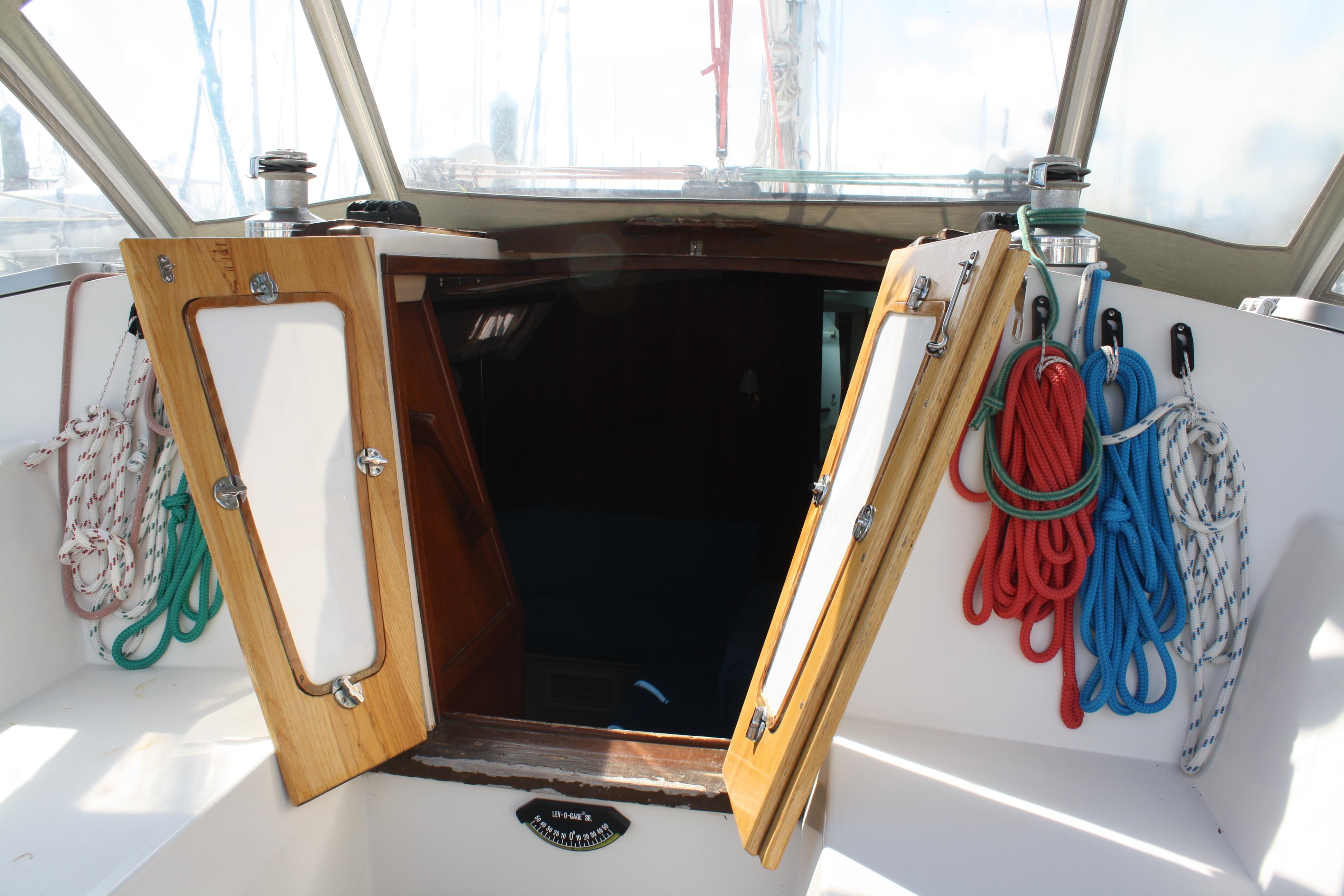 Companionway Doors Open