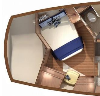 Factory Image - Aft Cabin "Rear Garage"