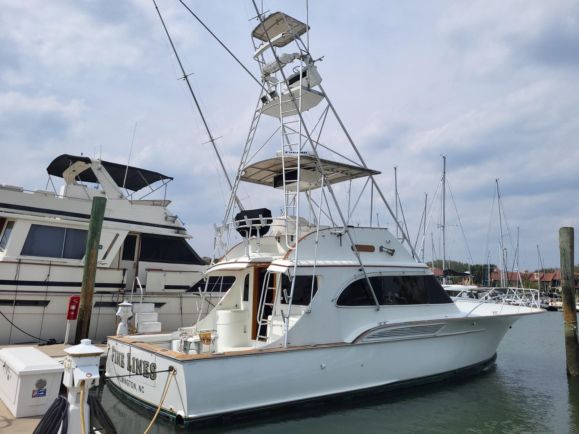 Fine Lines Yacht for Sale | 47 Buddy Davis Yachts Jacksonville, FL ...