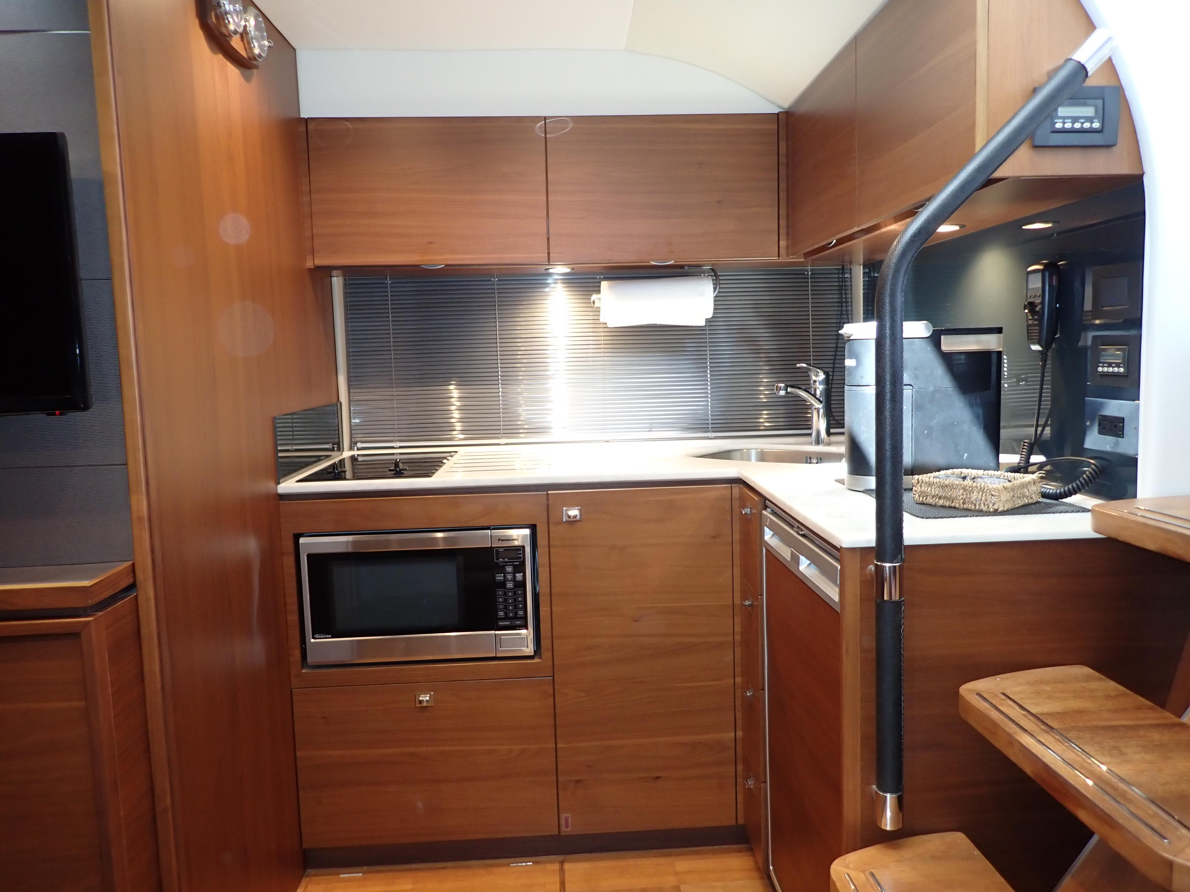 2016 Princess 39 SHERPA - Galley & Cabin Stairs