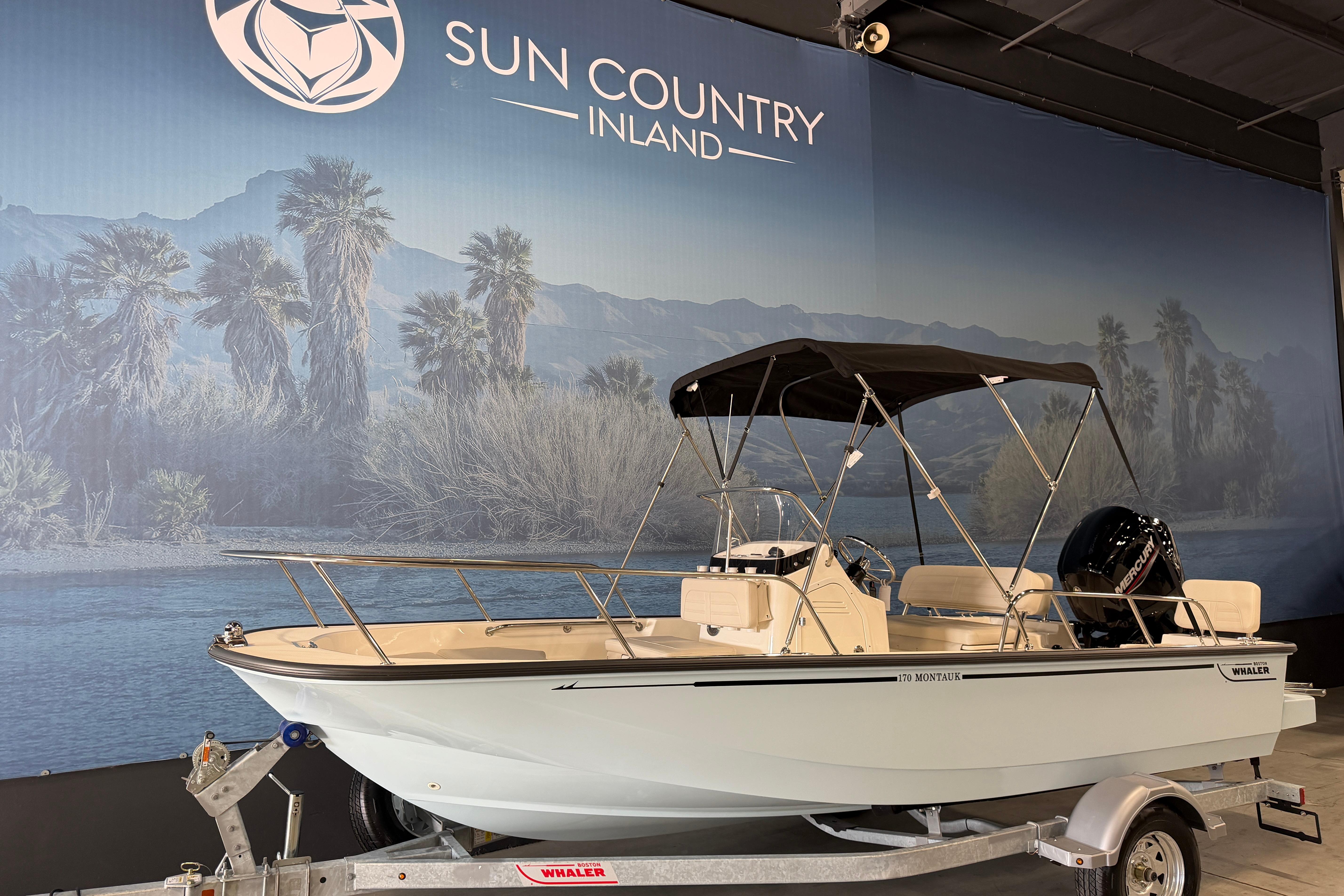 2026 Boston Whaler 170 Montauk #BW0720A inventory image at Sun Country Marine Group, Irvine