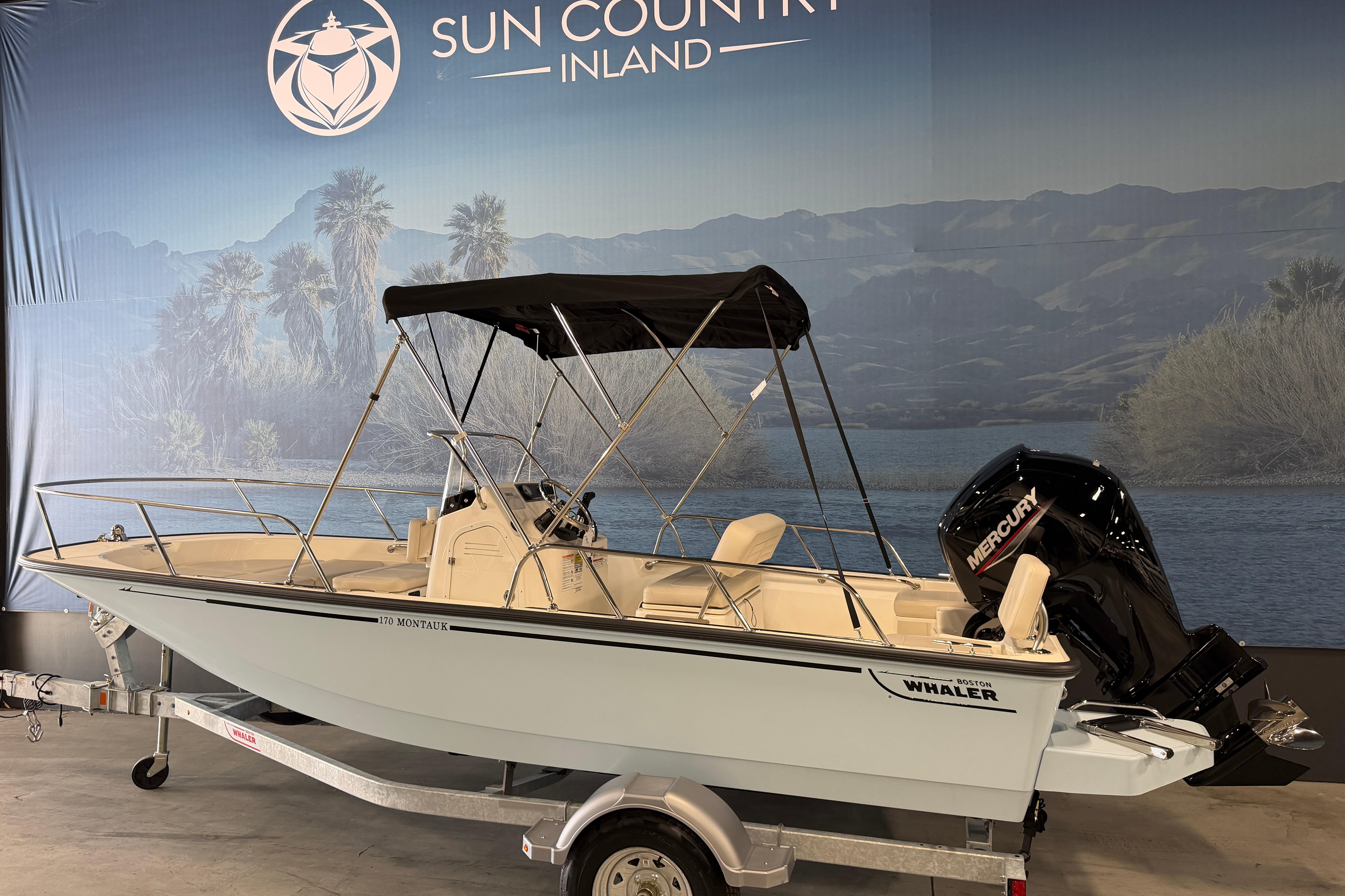 2026 Boston Whaler 170 Montauk #BW0720A inventory image at Sun Country Marine Group, Irvine