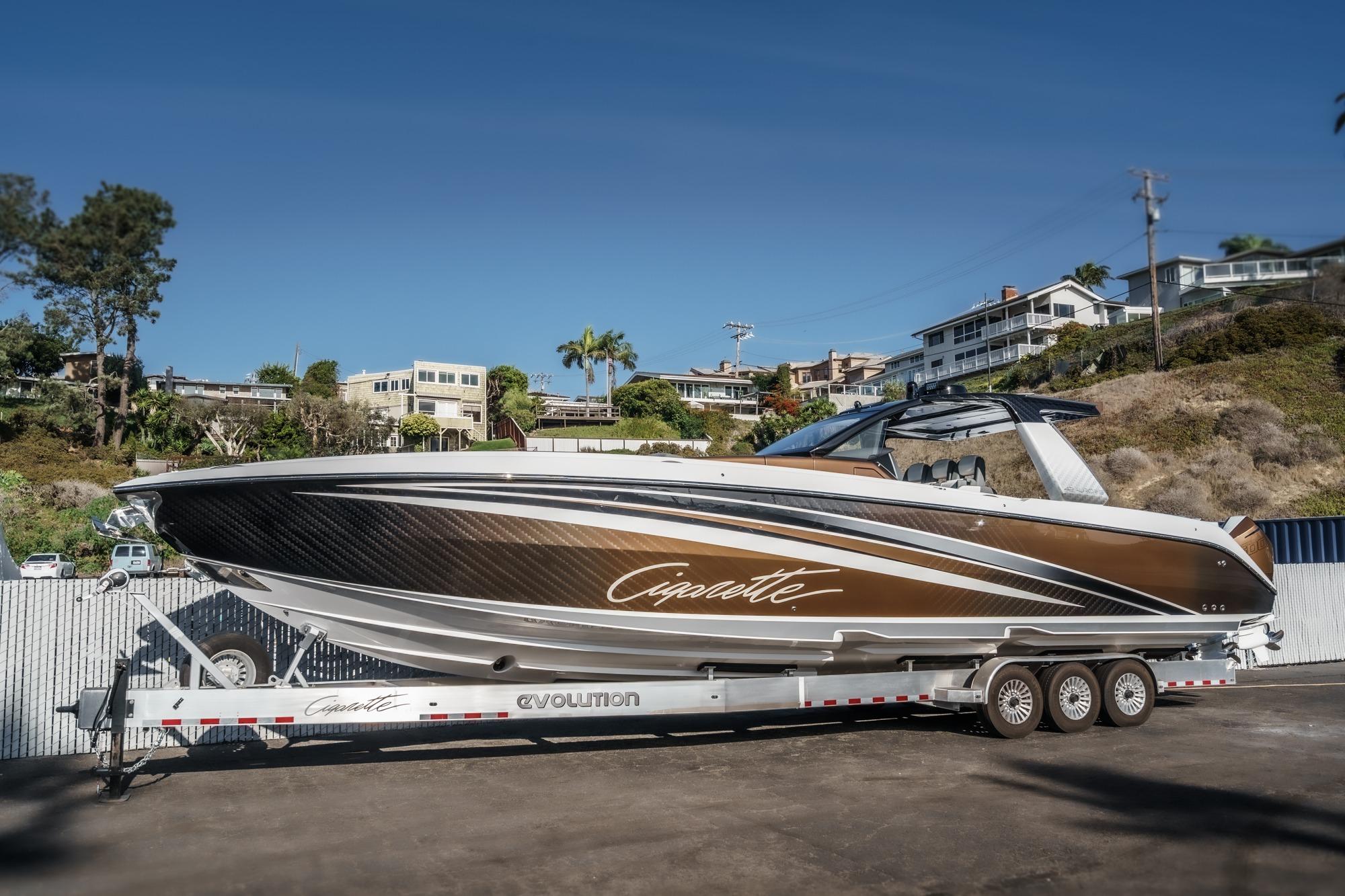 2024 Cigarette 42 Auroris #TBMB237LLC inventory image at Sun Country Marine Group, Newport Beach