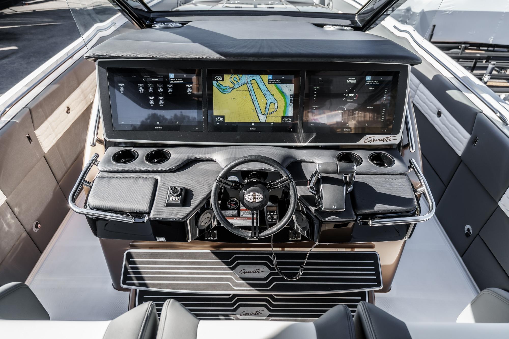 2024 Cigarette 42 Auroris #TBMB237LLC inventory image at Sun Country Marine Group, Newport Beach