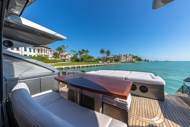 Pershing 80 - Aft Deck