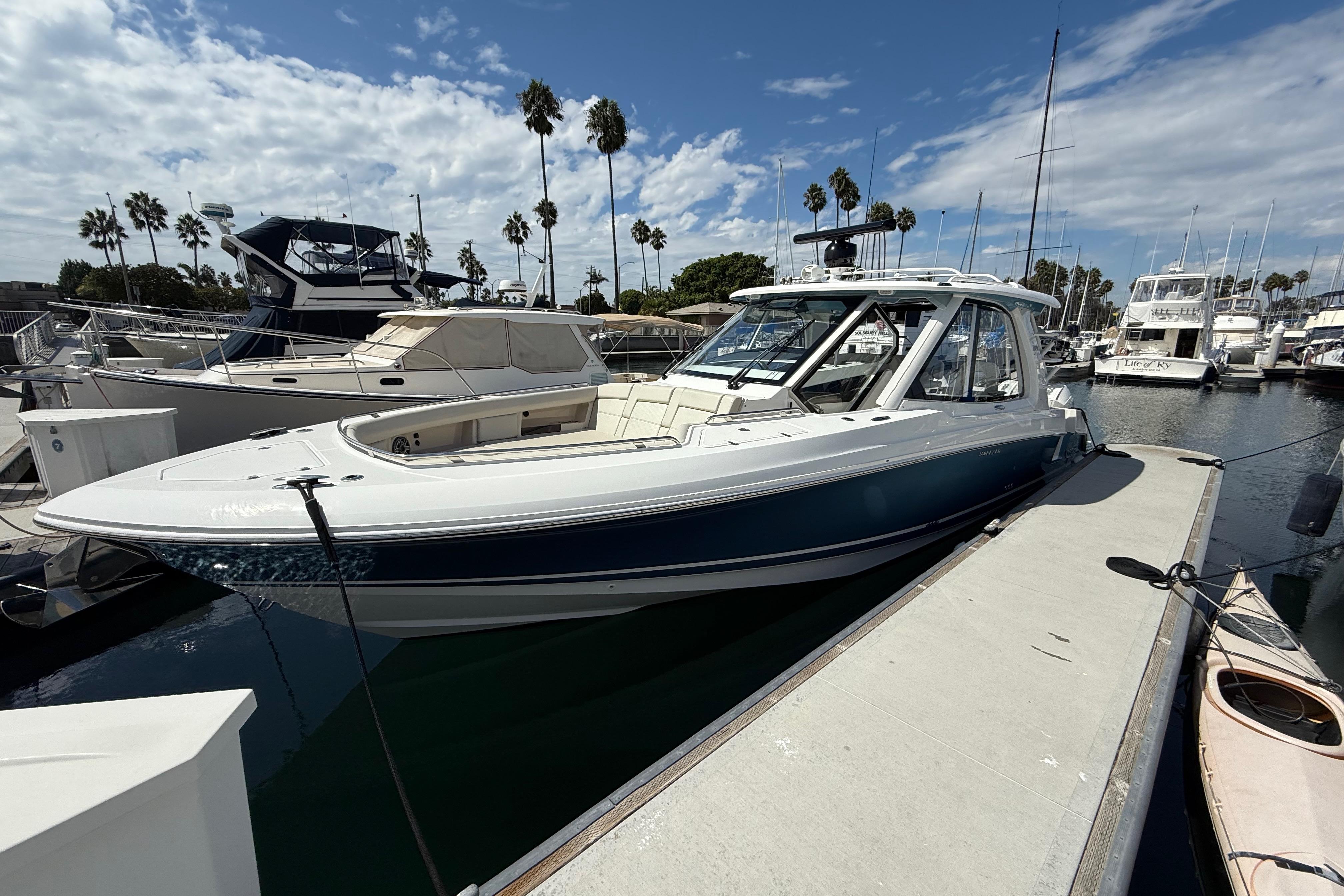 2023 Boston Whaler 380 Realm #TBRL028FLLC inventory image at Sun Country Marine Group, Newport Beach