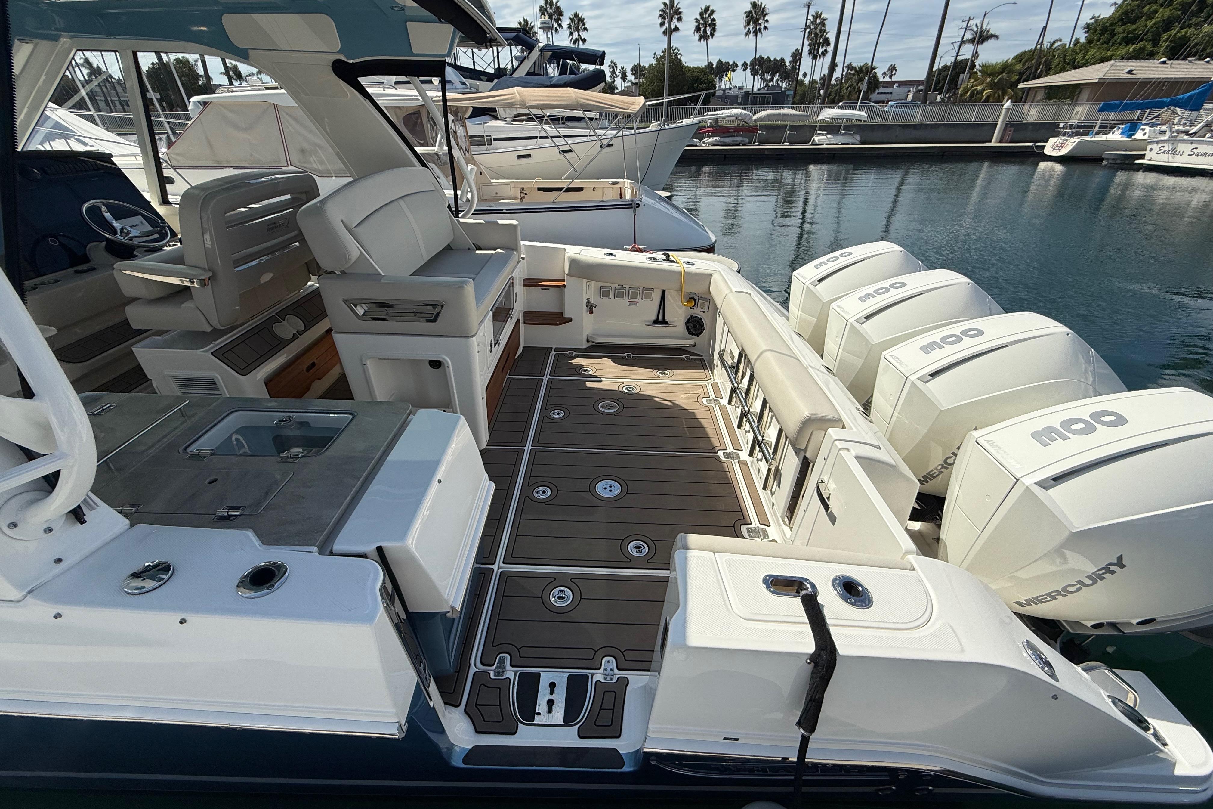 2023 Boston Whaler 380 Realm #TBRL028FLLC inventory image at Sun Country Marine Group, Newport Beach