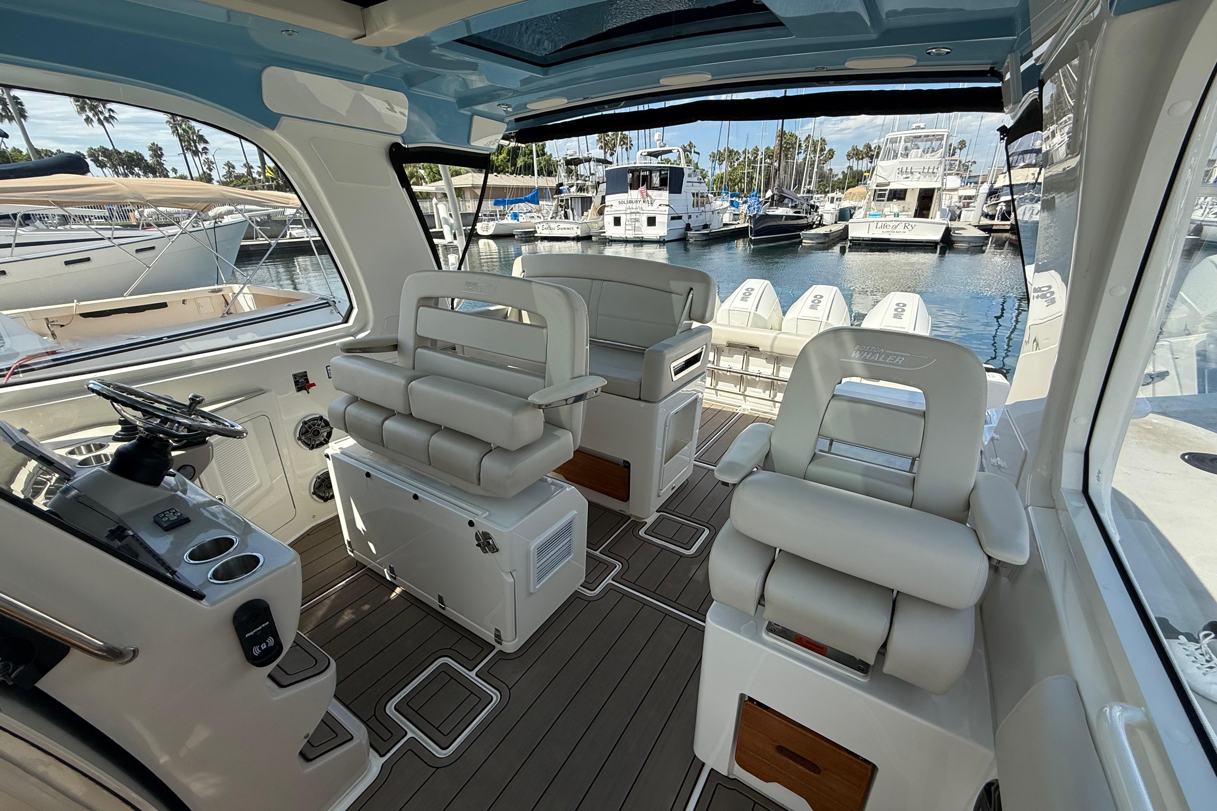 2023 Boston Whaler 380 Realm #TBRL028FLLC inventory image at Sun Country Marine Group, Newport Beach