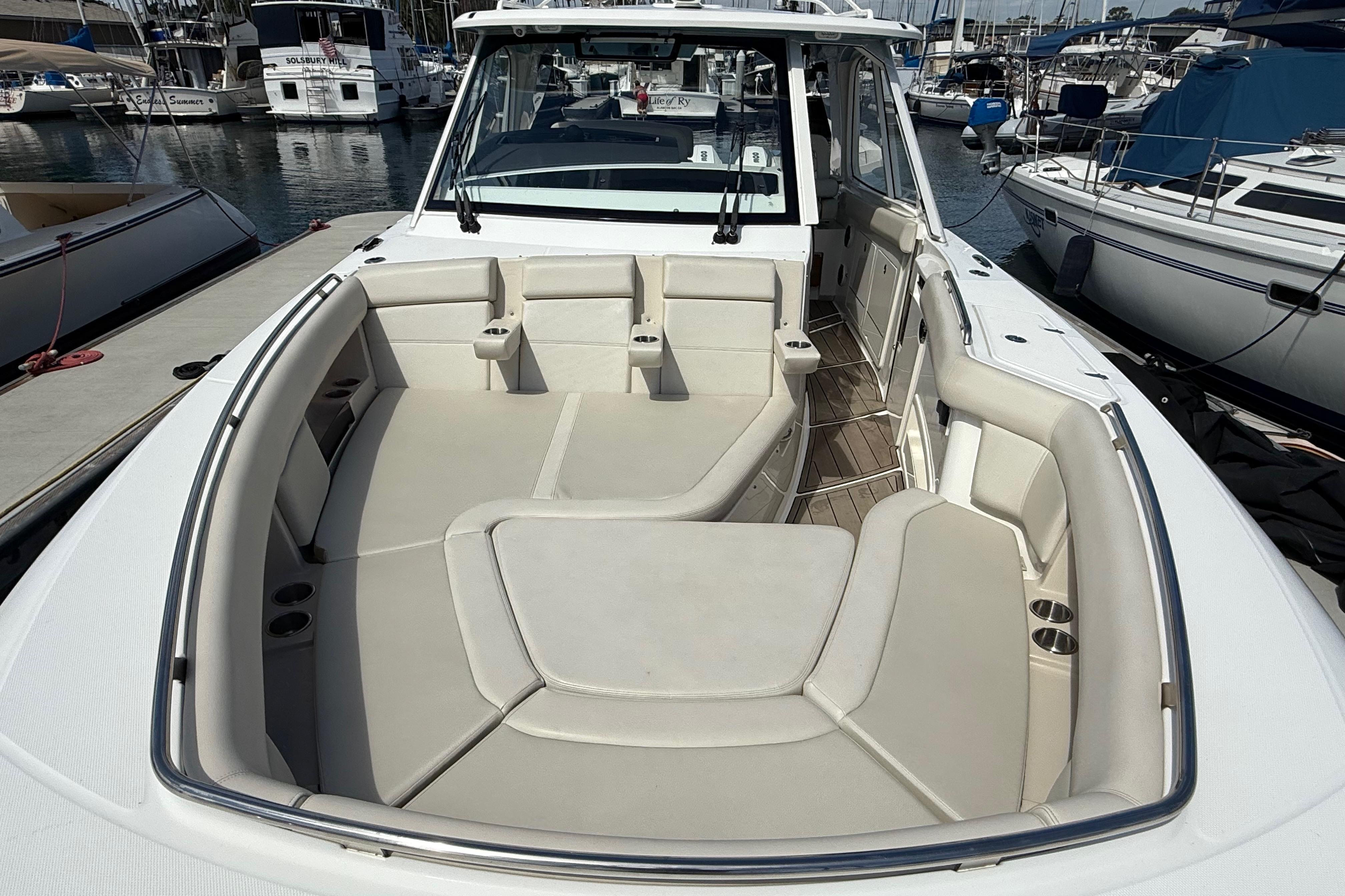2023 Boston Whaler 380 Realm #TBRL028FLLC inventory image at Sun Country Marine Group, Newport Beach