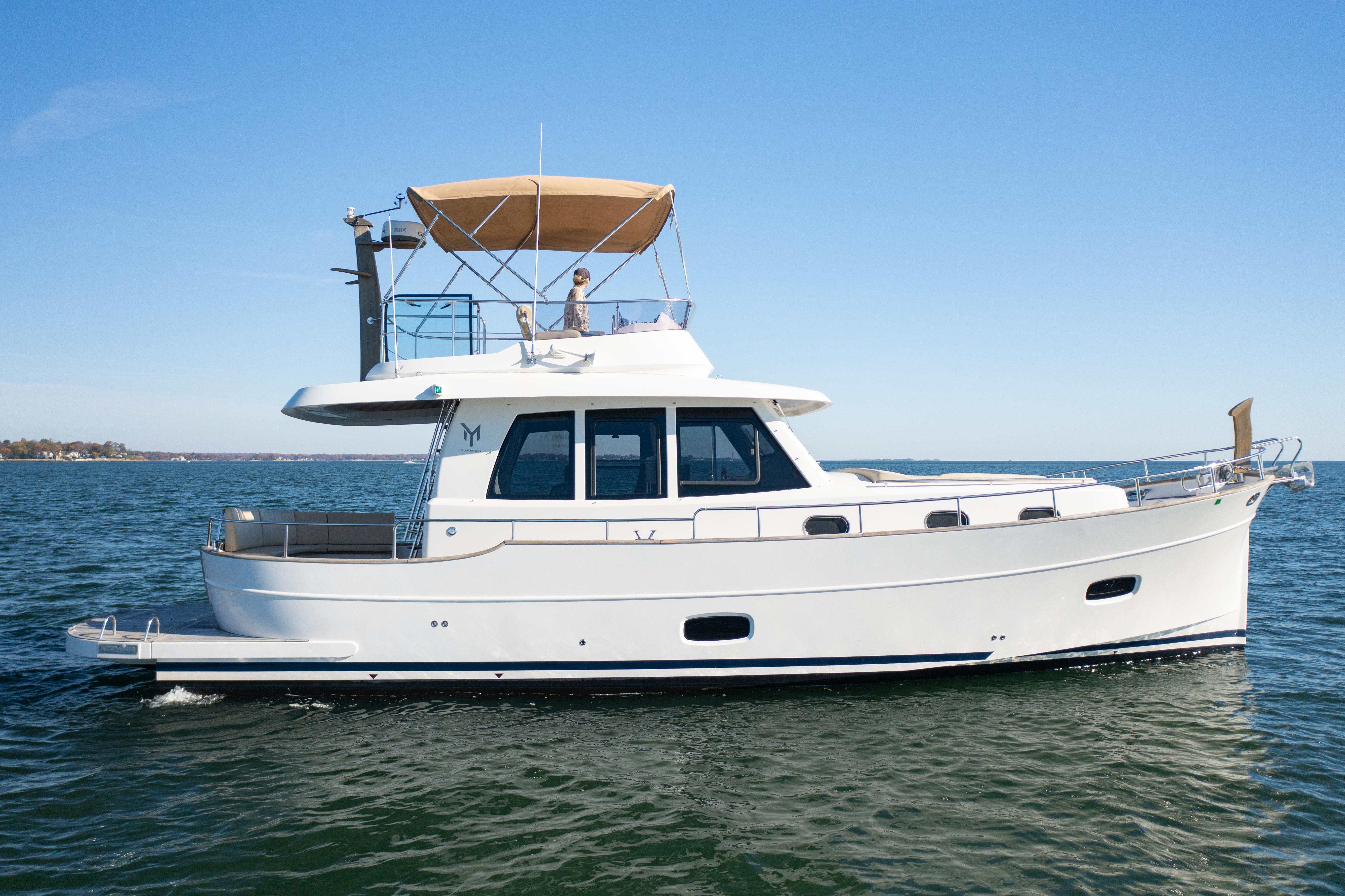 Sasga Yachts Menorquin 42 Flybridge - Cuatro Alpha - Profile