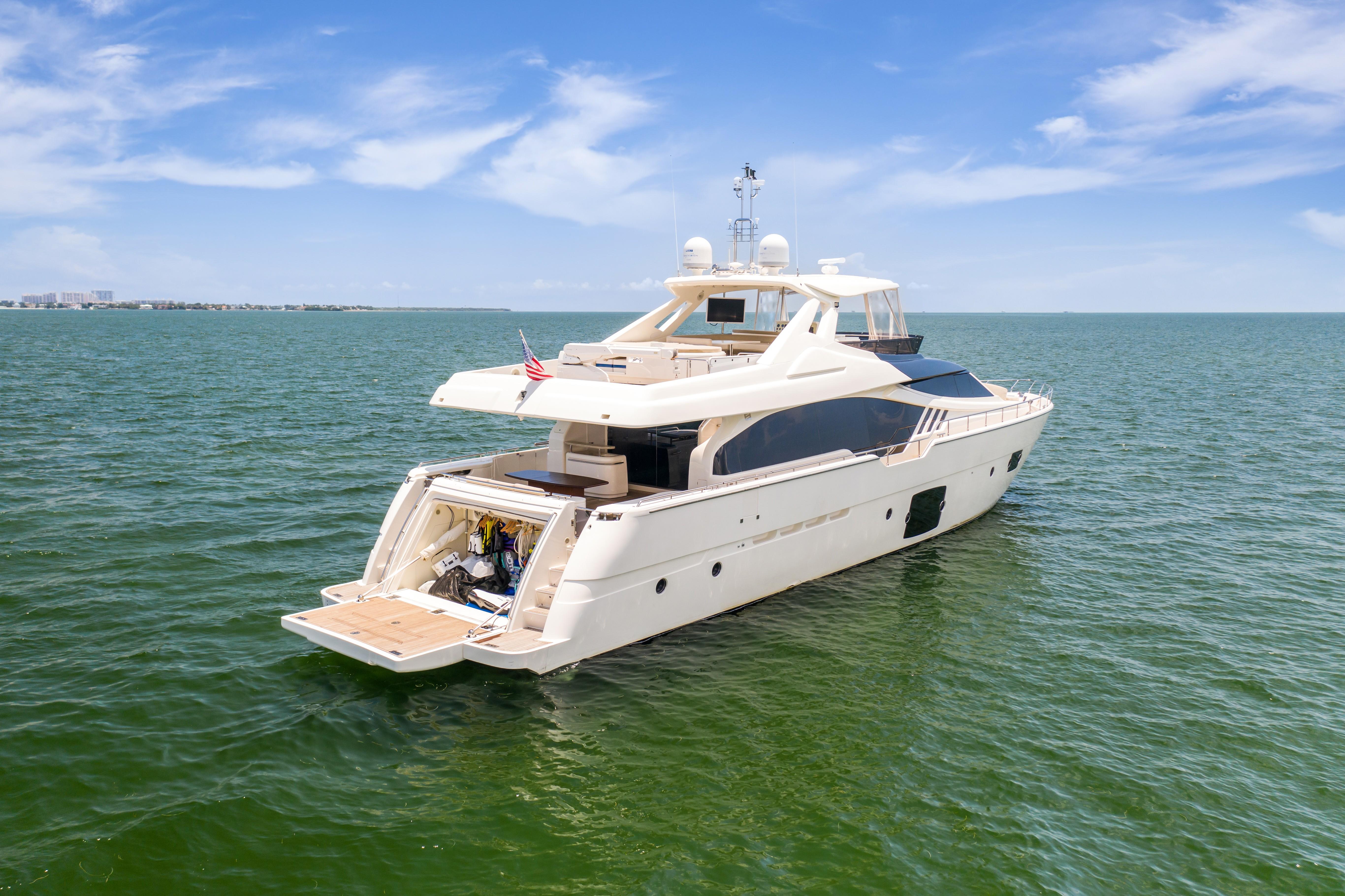 Yacht for Sale | 87 Ferretti Yachts Miami, FL | Denison Yacht Sales