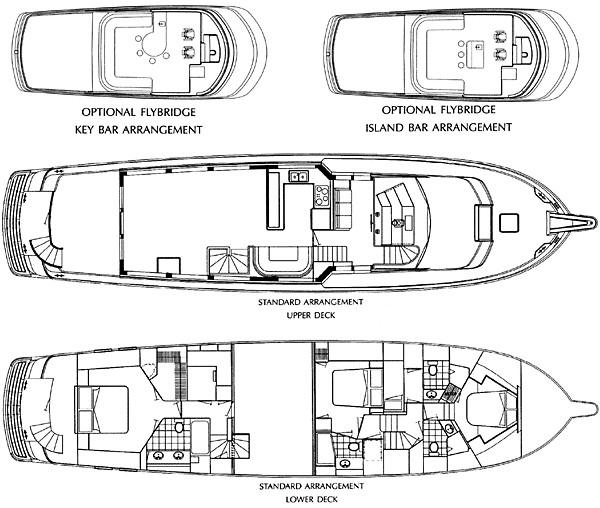 Manufacturer Provided Image: 75-deck plan 1,2/level 1