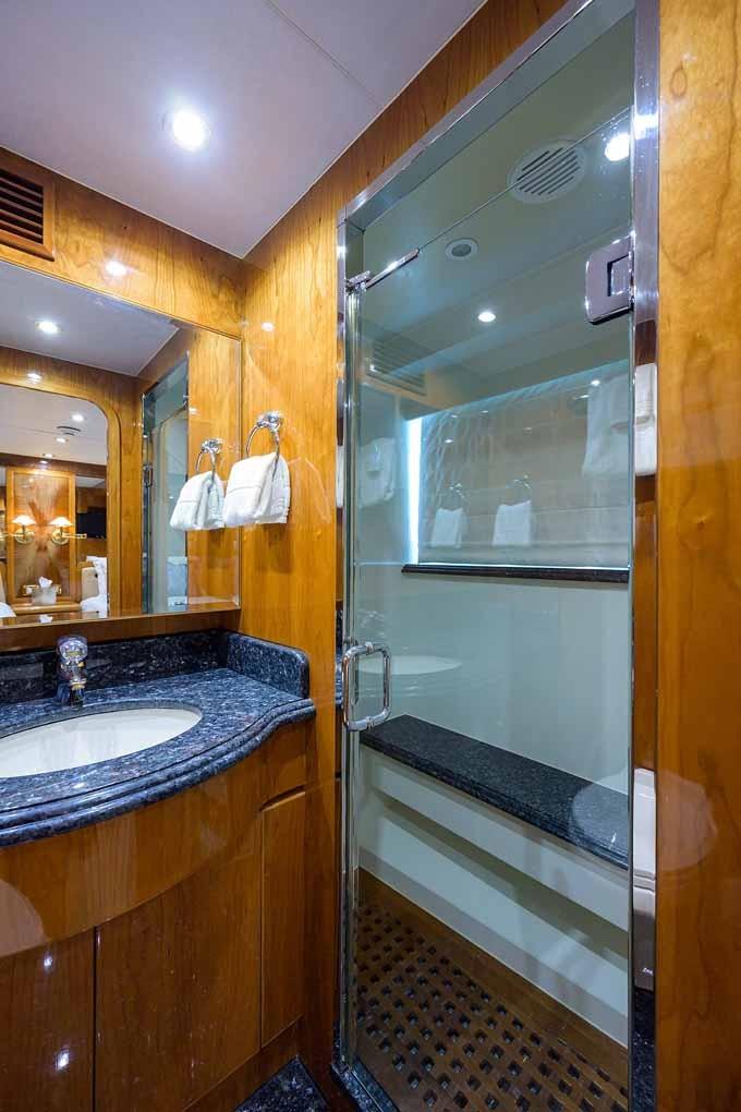 Next Chapter Yacht Photos Pics Starboard Guest Shower