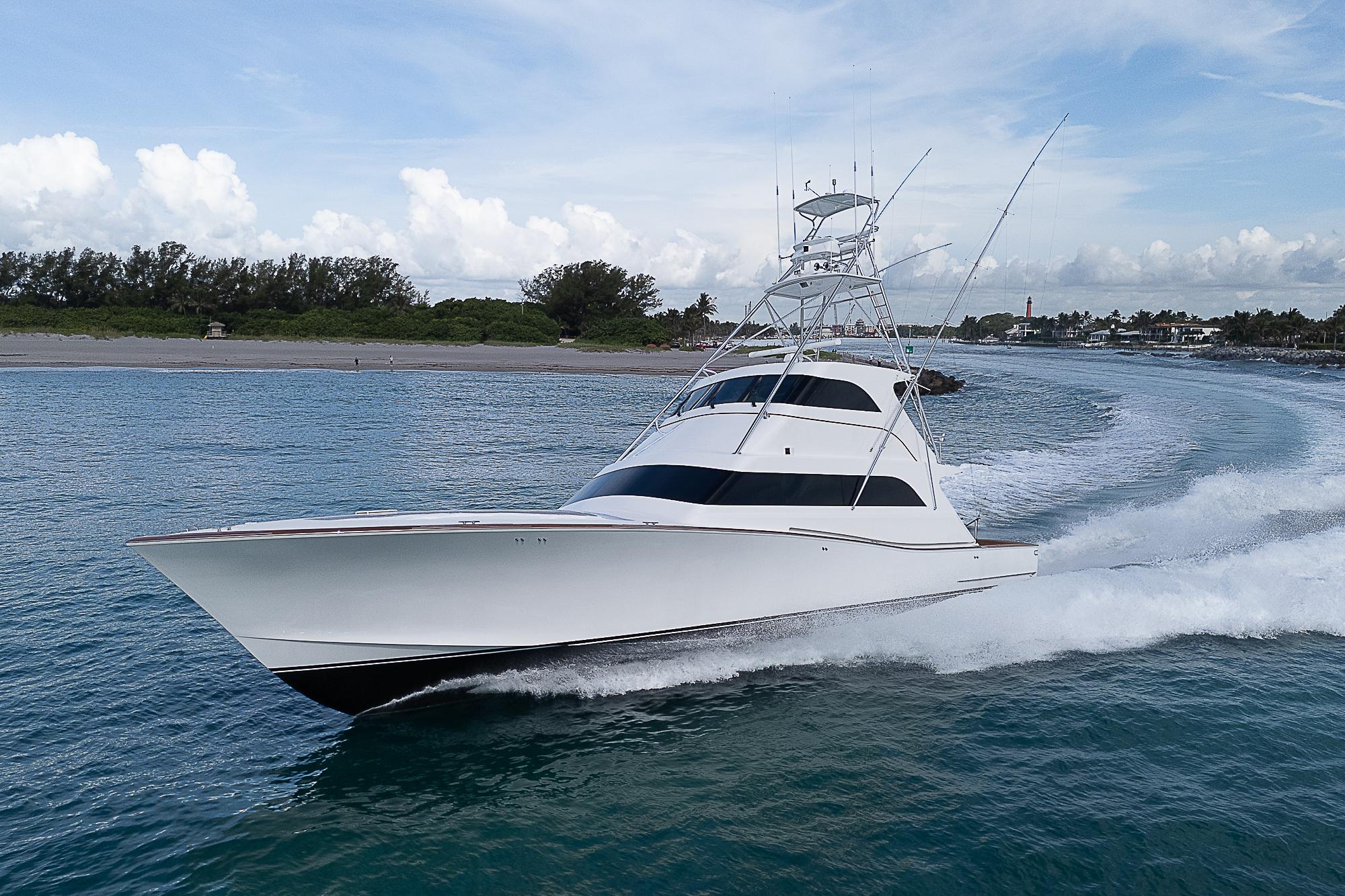 2001 American custom enclosed flybridge