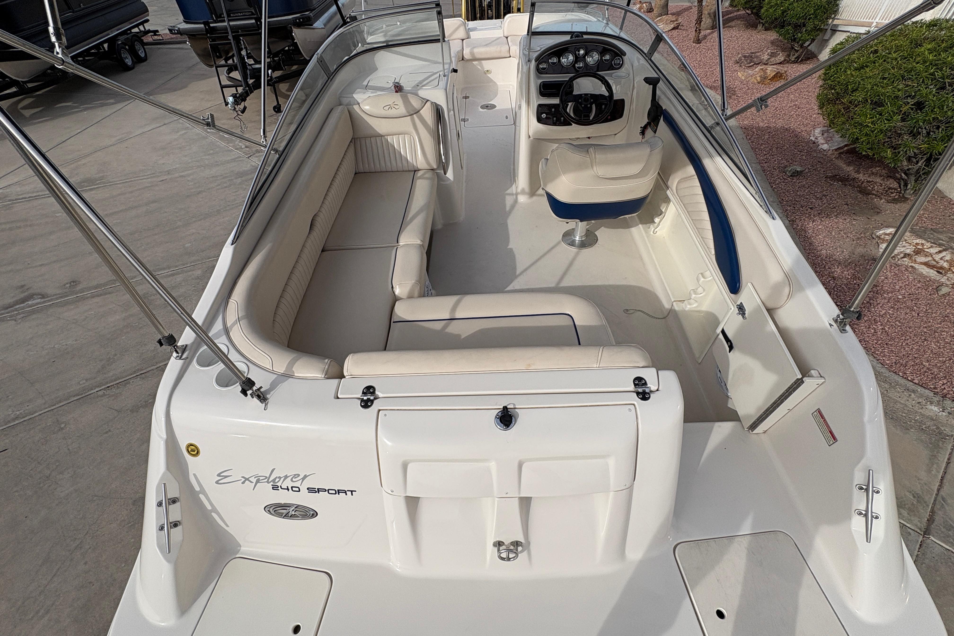 2002 Monterey 240 Explorer Sport #TBRW0406 inventory image at Sun Country Marine Group, Lake Havasu City, AZ
