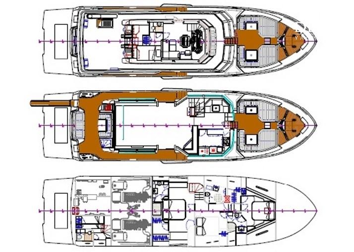 2011 Ferretti Yachts Long Range 23