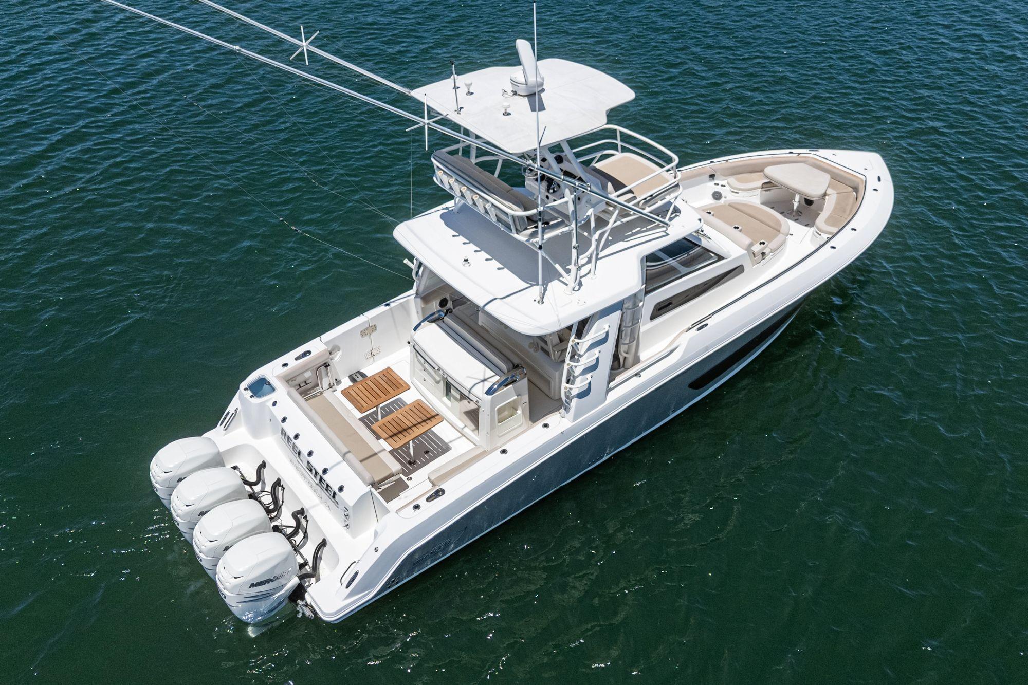 2017 Boston Whaler 420 Outrage #TBBJE022 inventory image at Sun Country Marine Group, San Diego Harbor Island