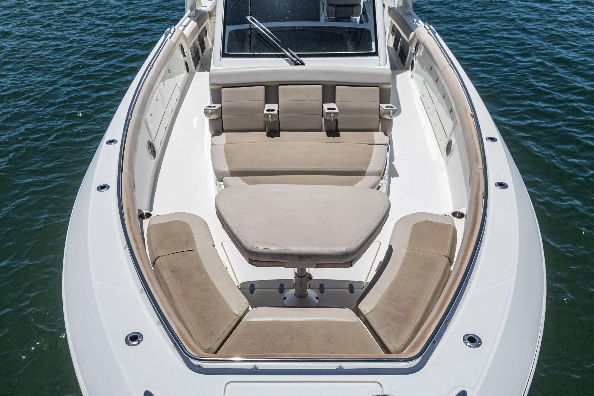 2017 Boston Whaler 420 Outrage #TBBJE022 inventory image at Sun Country Marine Group, San Diego Harbor Island