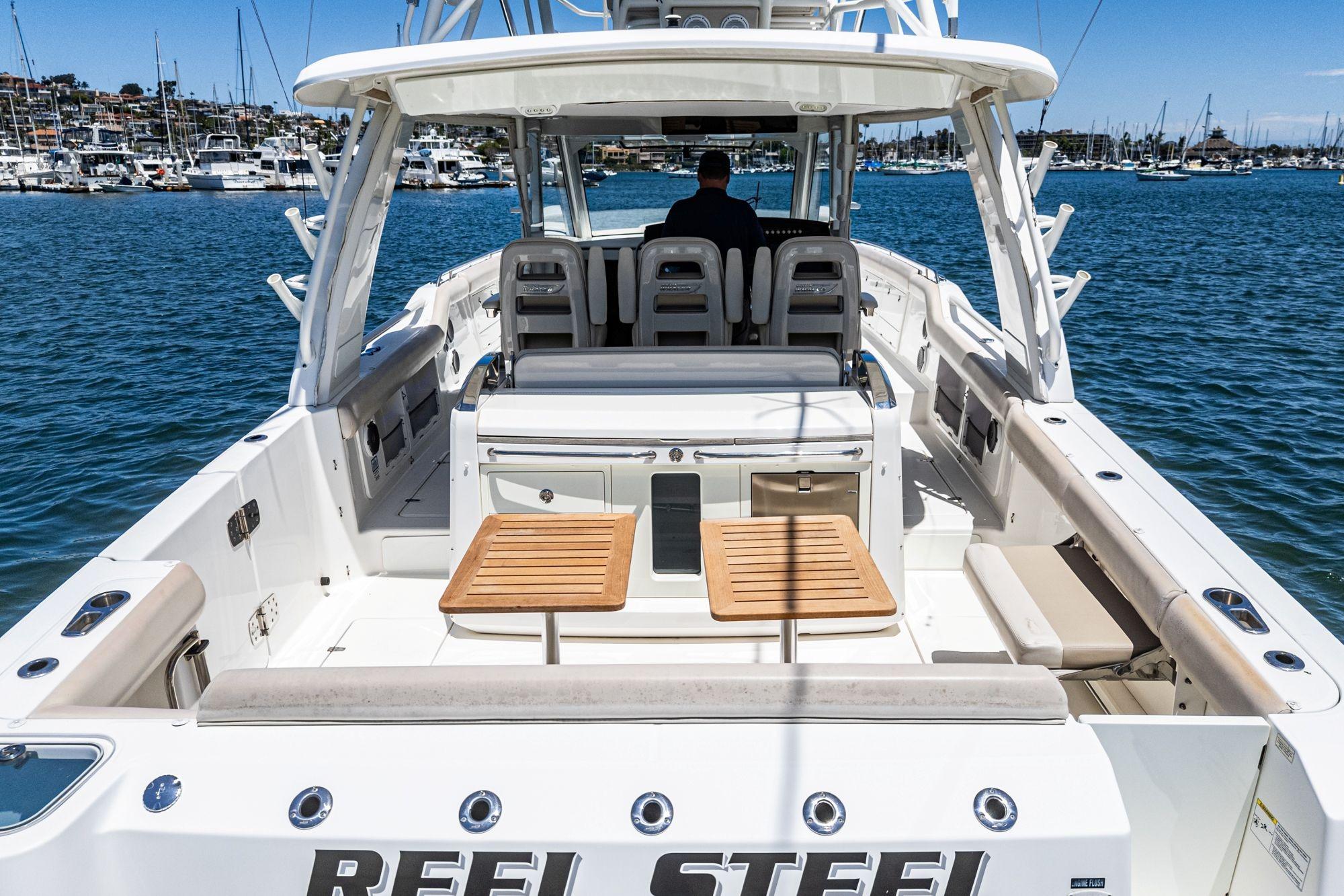 2017 Boston Whaler 420 Outrage #TBBJE022 inventory image at Sun Country Marine Group, San Diego Harbor Island