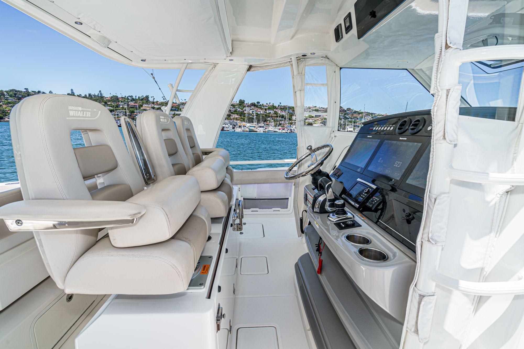 2017 Boston Whaler 420 Outrage #TBBJE022 inventory image at Sun Country Marine Group, San Diego Harbor Island